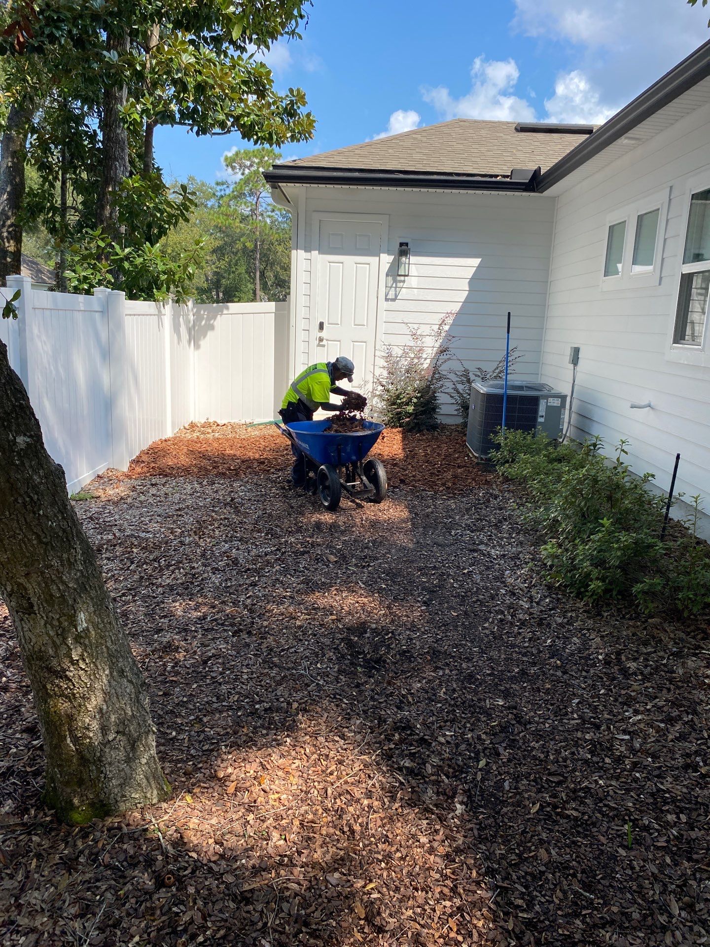 Pine Bark Install | Residential by ProGreen Services