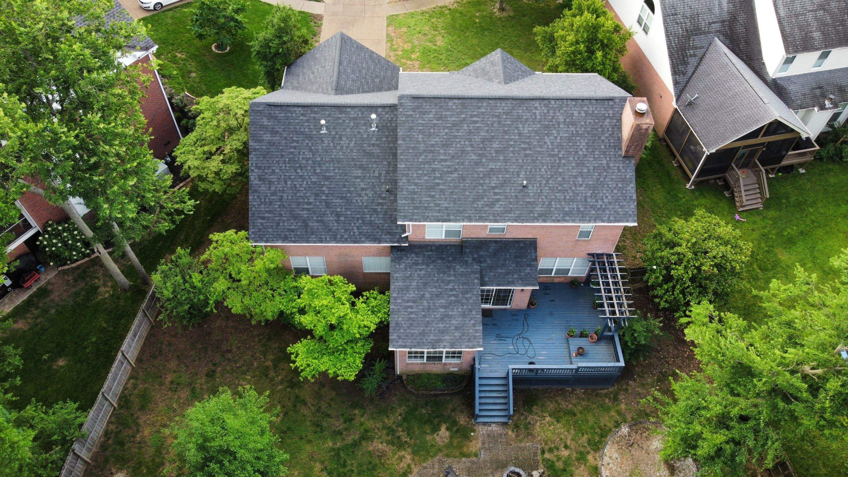 Roof Installation by Storm Guard Home Office