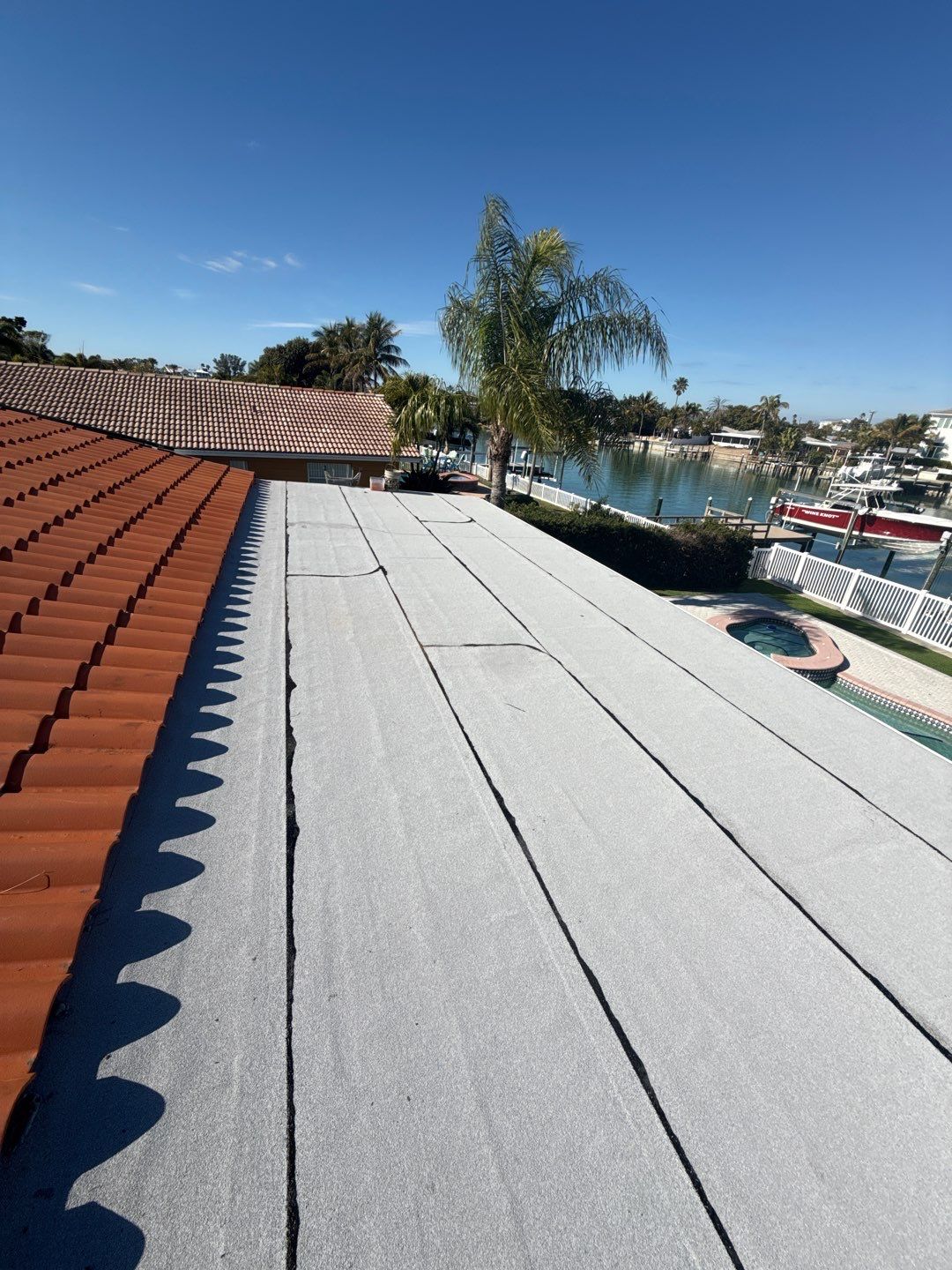 Project in St Pete Beach 33706 by Mitchell Roofing Company LLC 