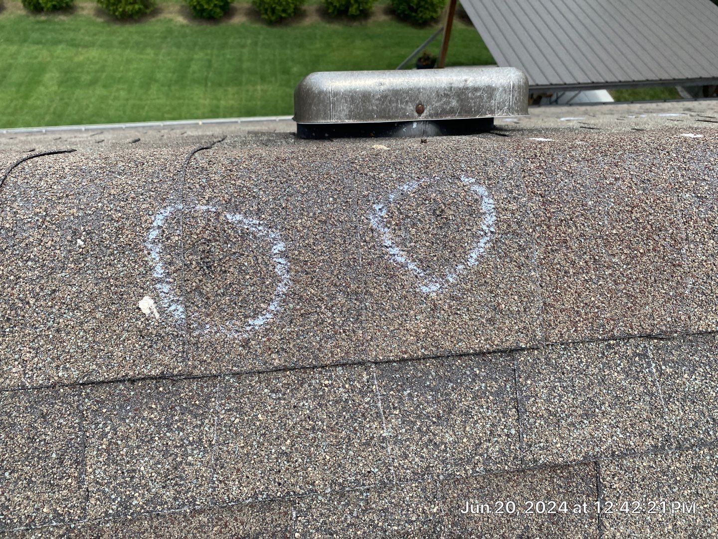 Hail Roof inspection in Jenks by Decor Roofing & Restoration