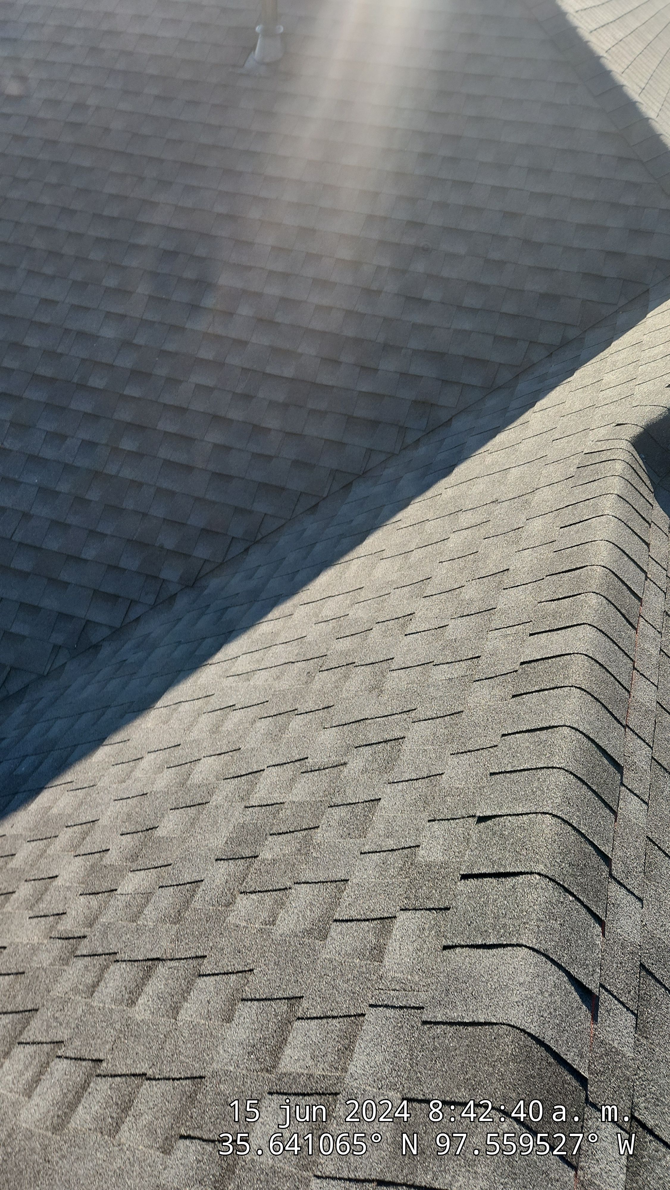 Reroof using GAF HDZ in Charcoal by Castillo Roofing