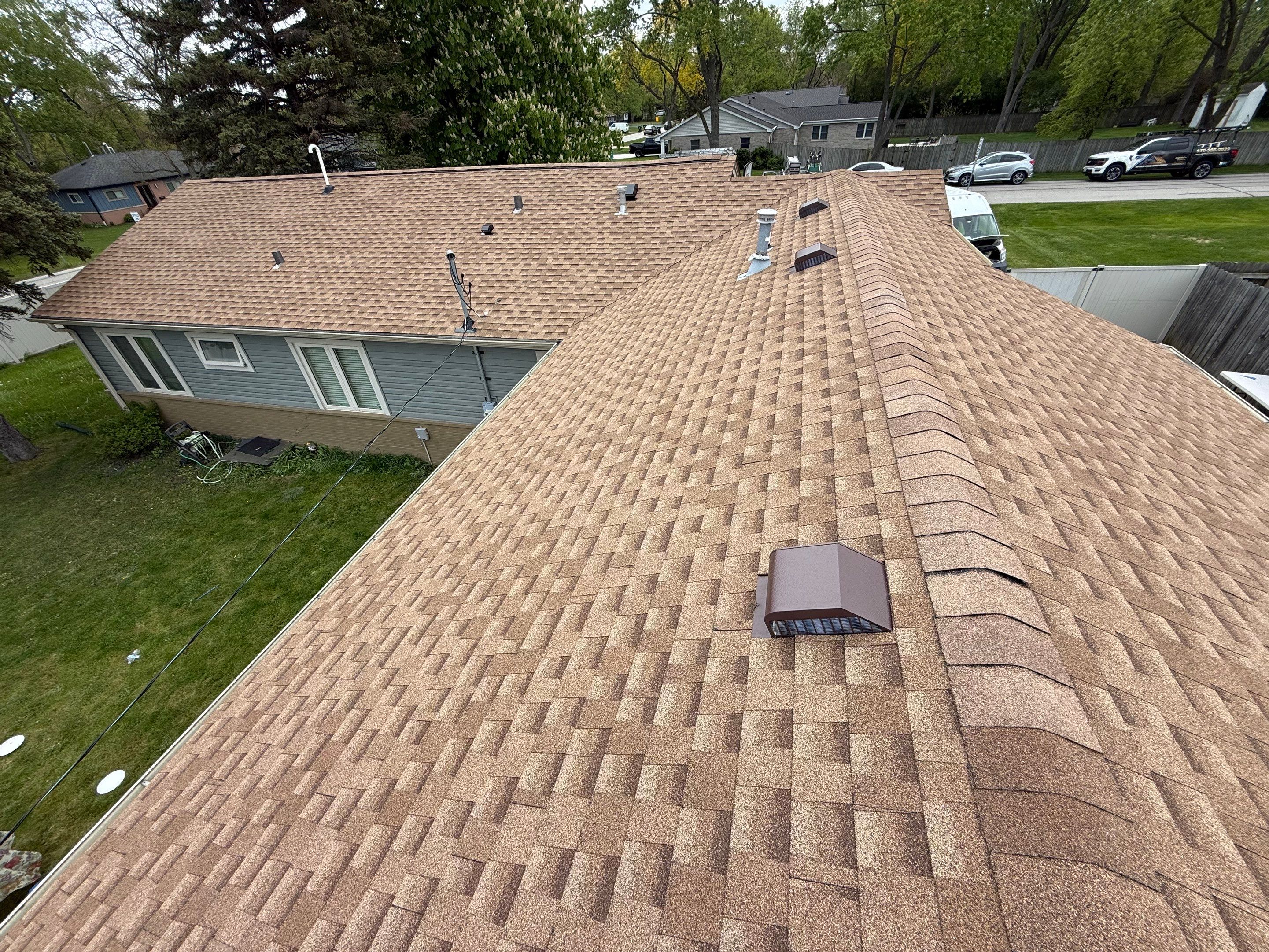 Roof replacement by Optimal Home Improvement 