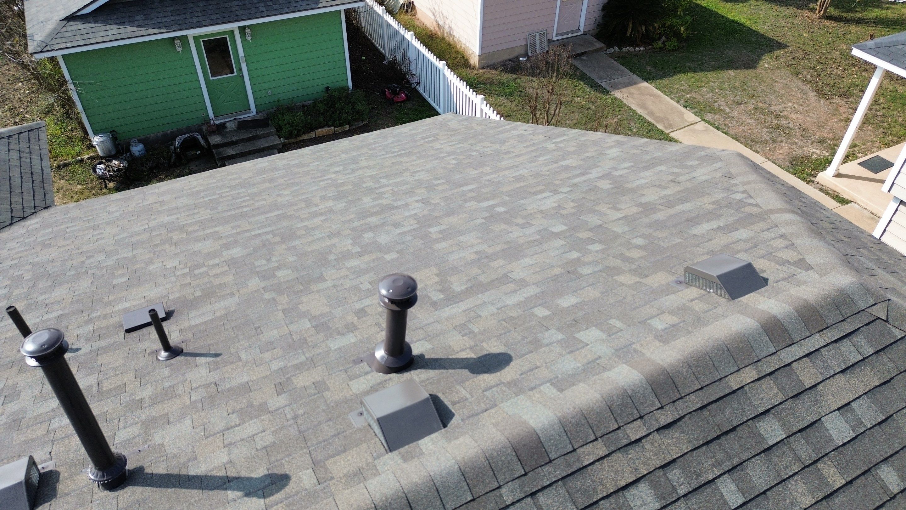 Roof Replacement & Exterior Painting Project in Kyle, TX by Kstylez Roofing & Construction