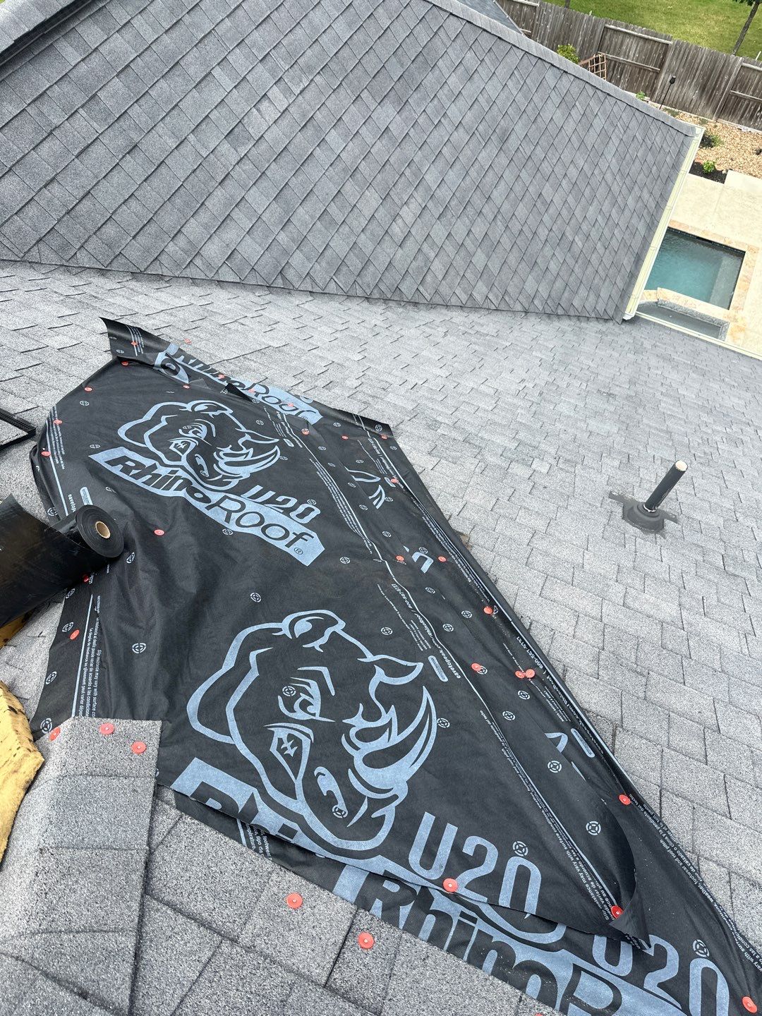 Residential Roofing Repair using Owen's Corning Duration (Lifetime) Shingles by Roof Repair Company