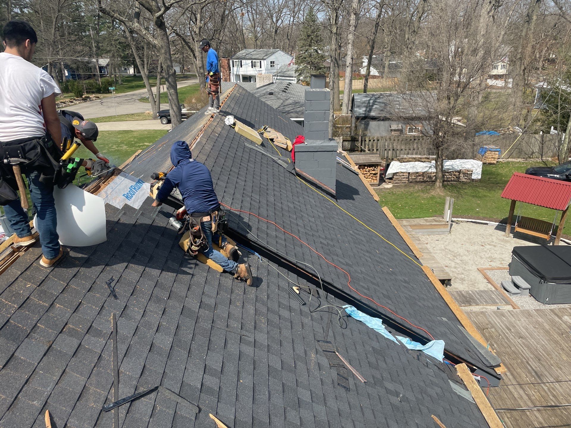 Roof Replacement using CertainTeed Landmark by 180 Contractors