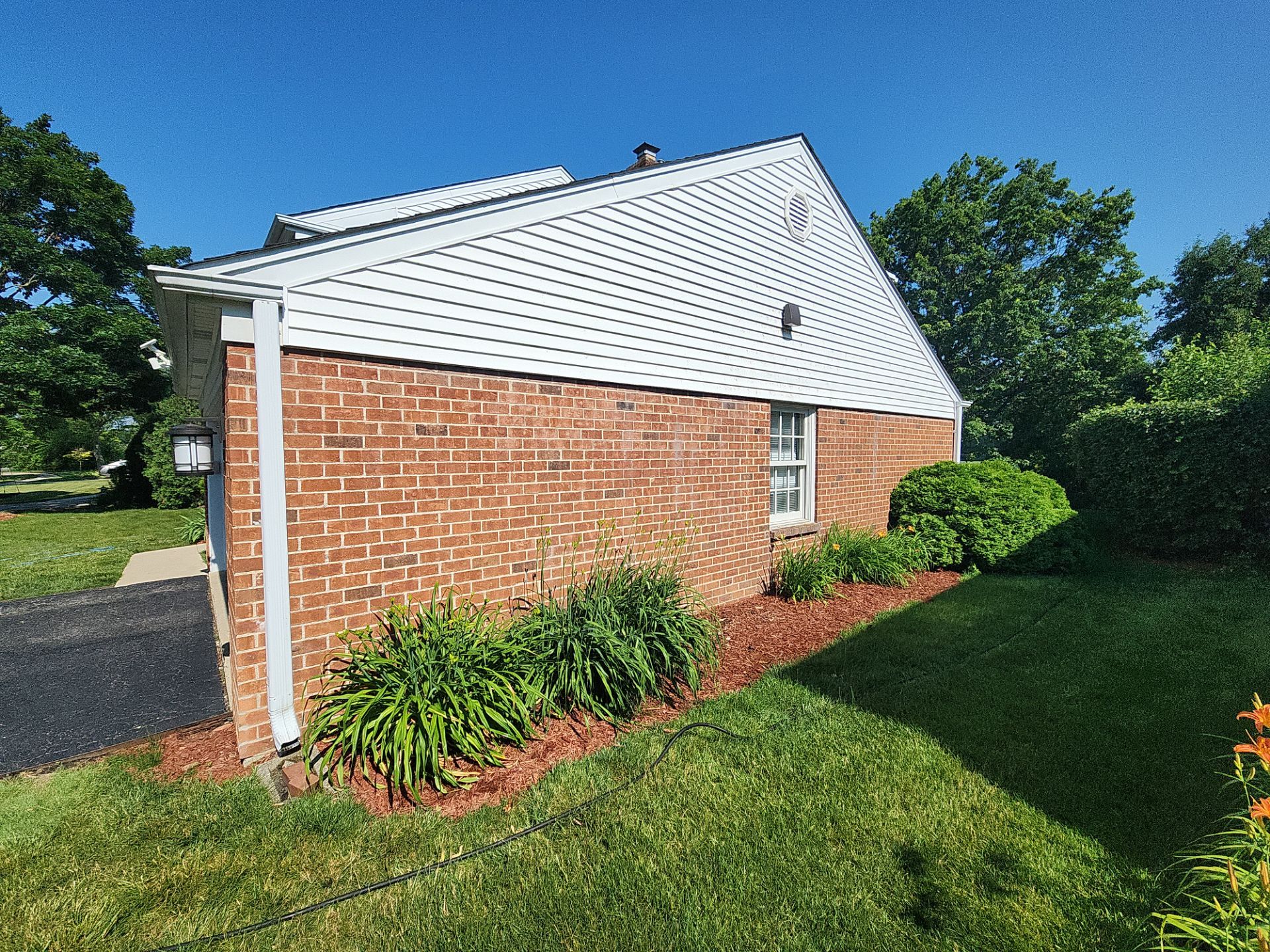 House washing by Northern Power Washing LLC.