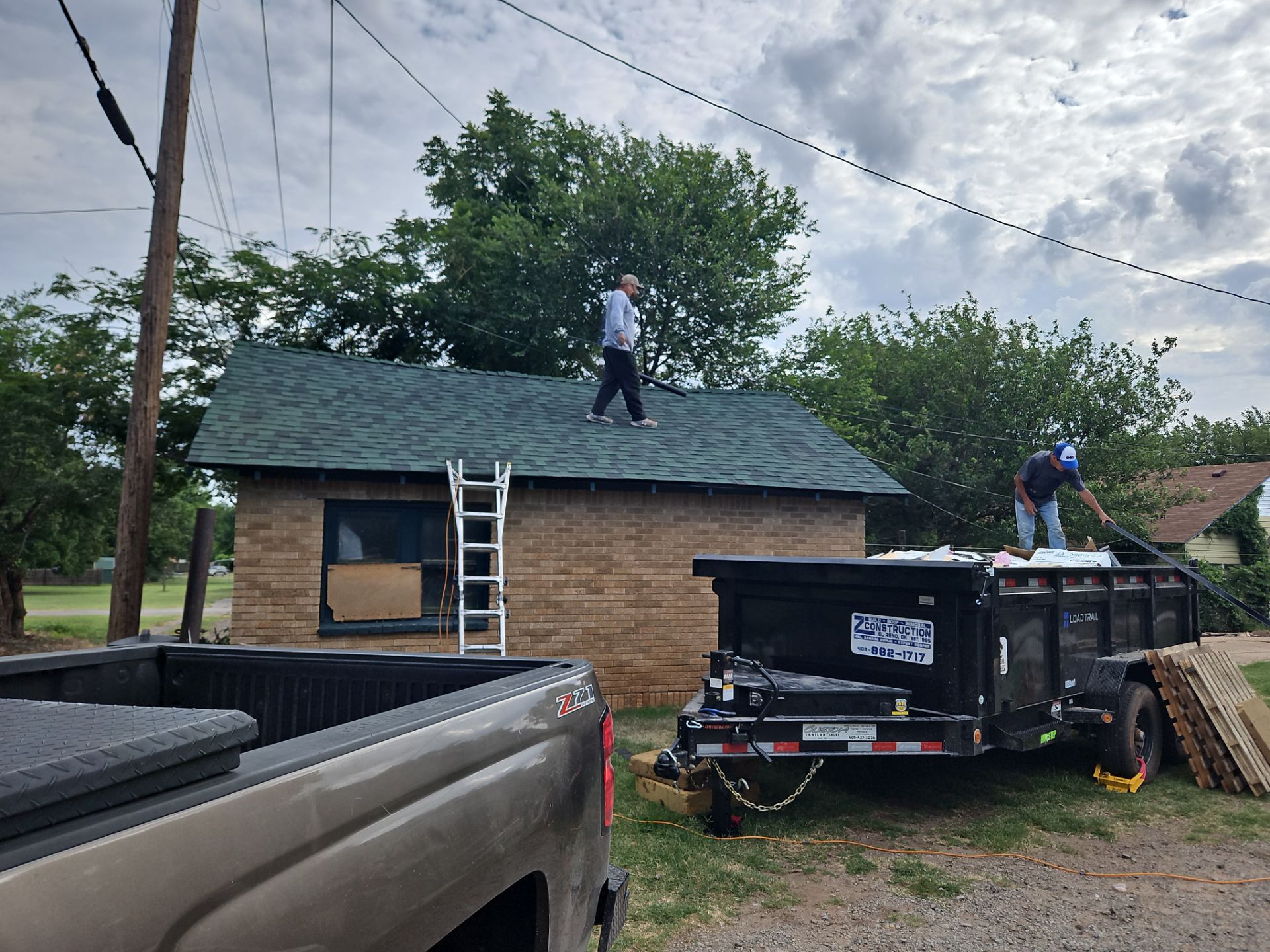 Roof Replacement Project in Geary, OK by Z Construction & Roofing, LLC