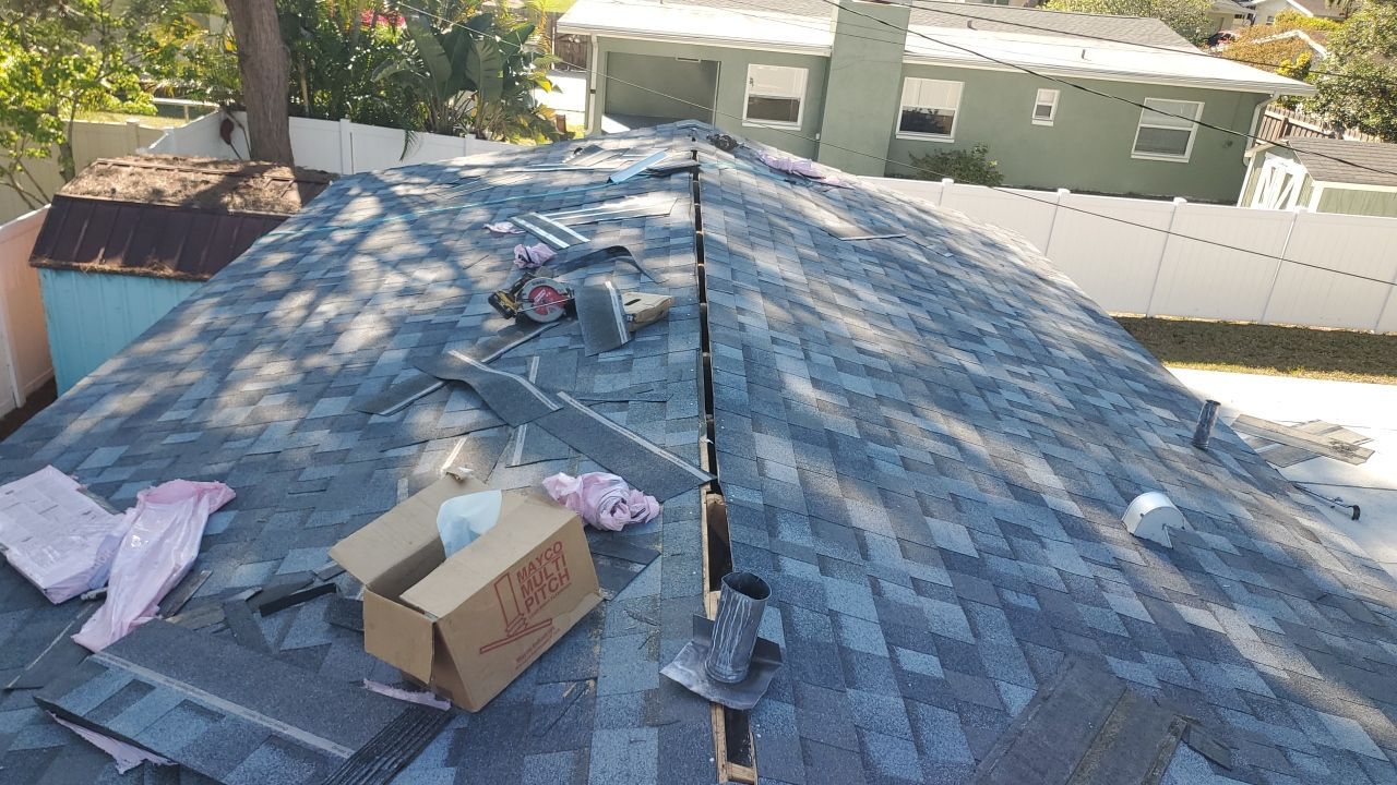 Project in St. Petersburg 33710 by Mitchell Roofing Company LLC