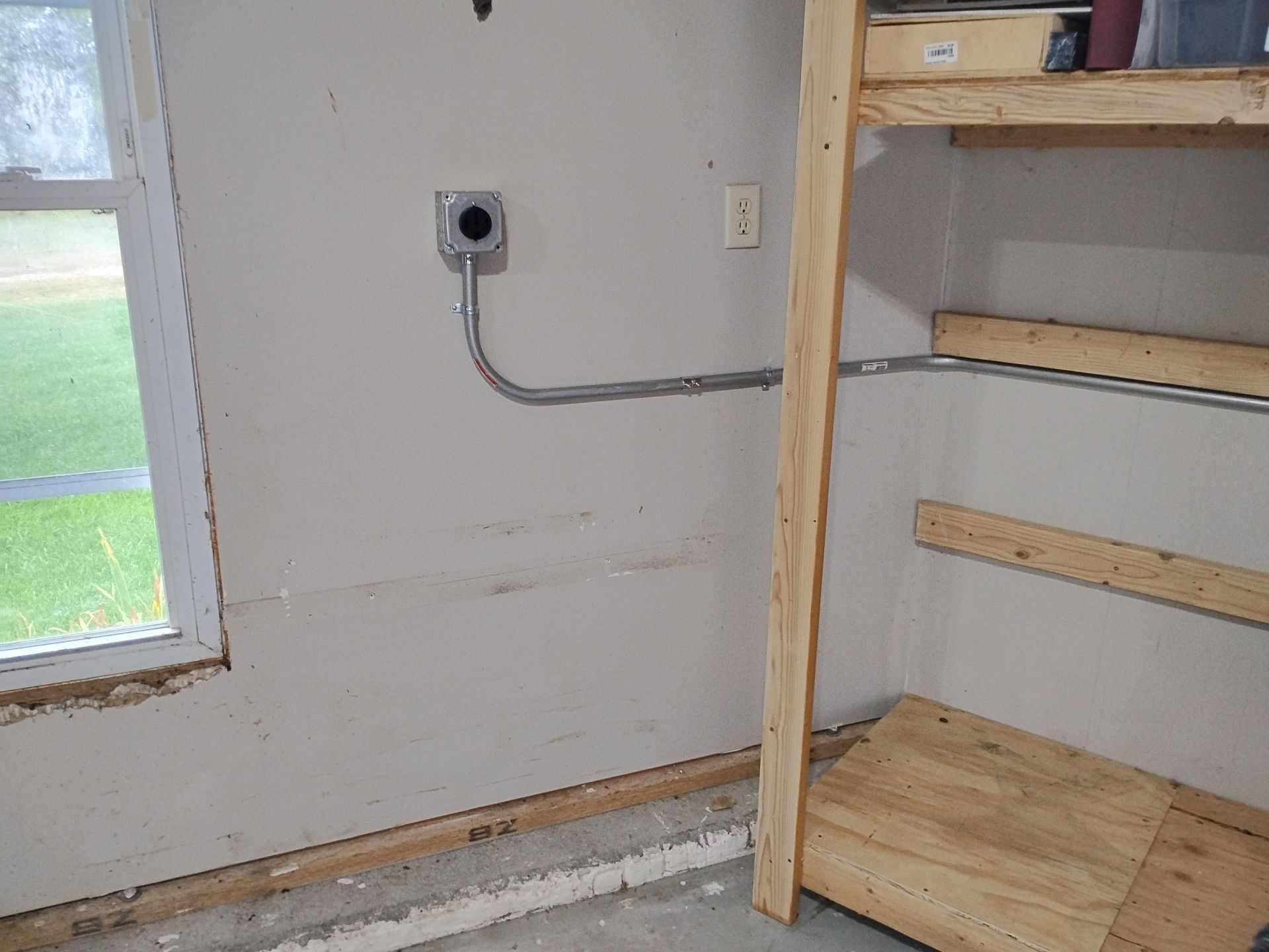 Garage 220V Outlet by Abe Electric 