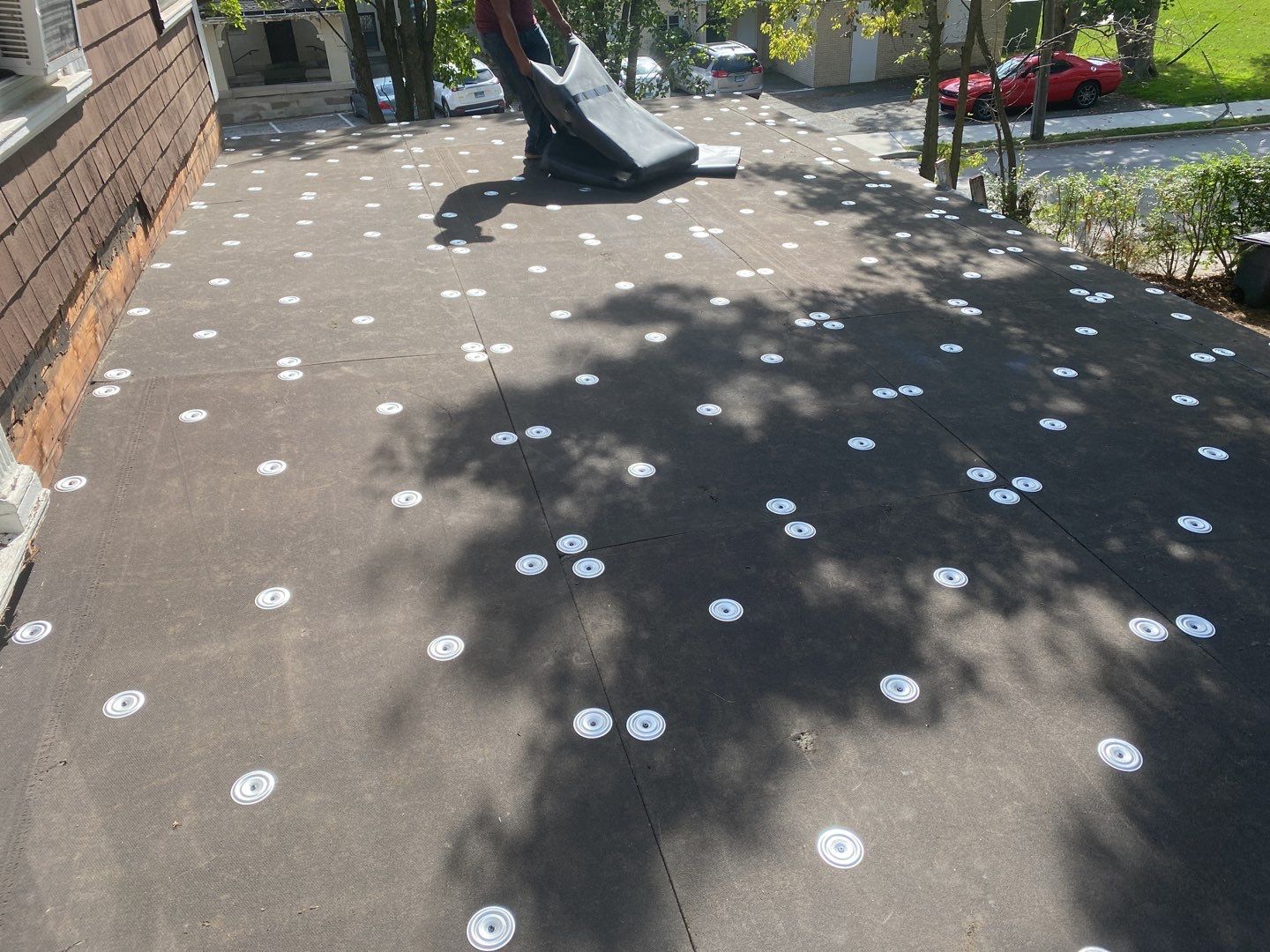 Commercial Roofing Installation using EPDM  by A Plus Exterior