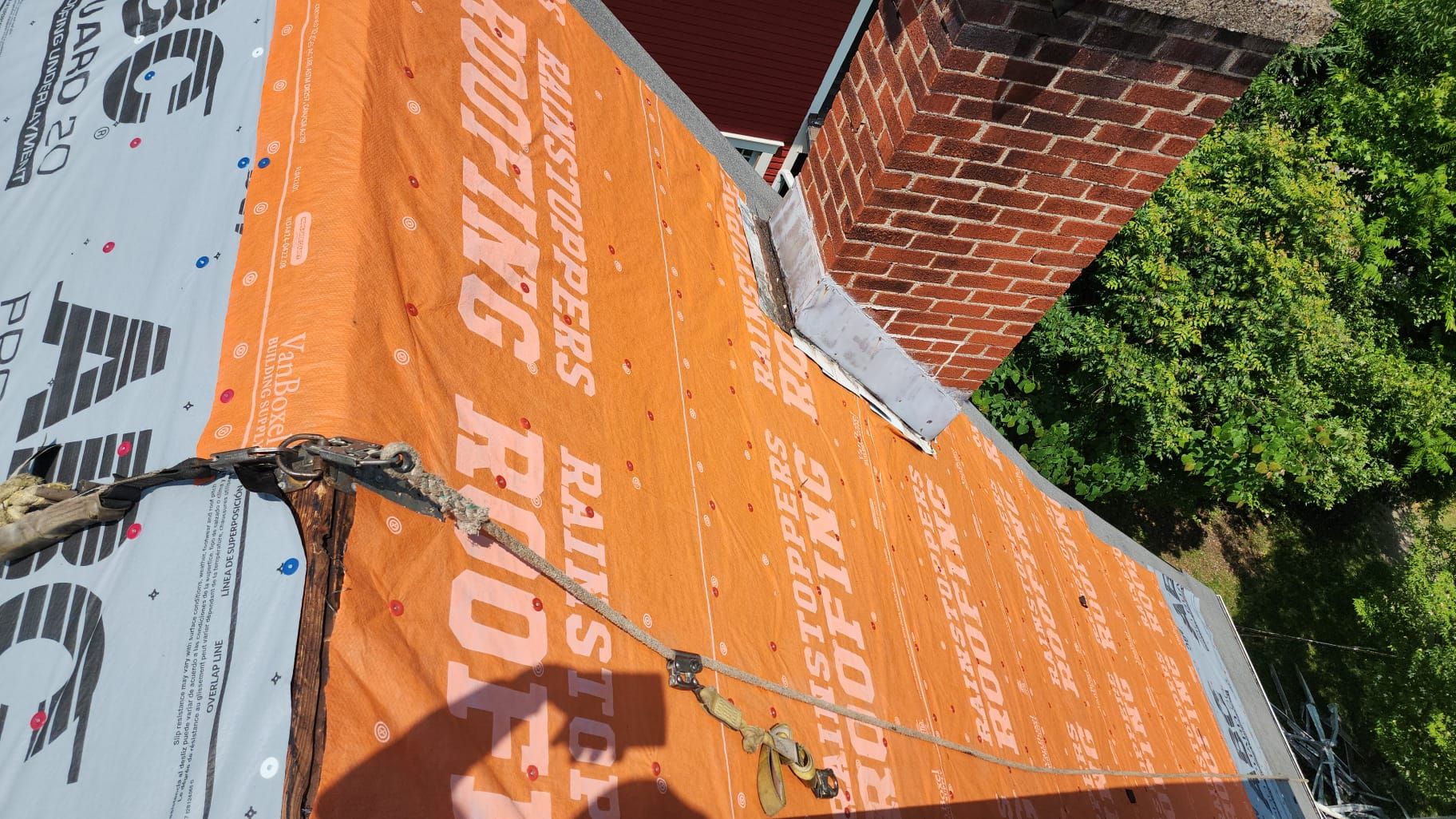 Residential Roofing Installation using GAF Timberline HDZ Pewter Gray by Rainstoppers Roofing