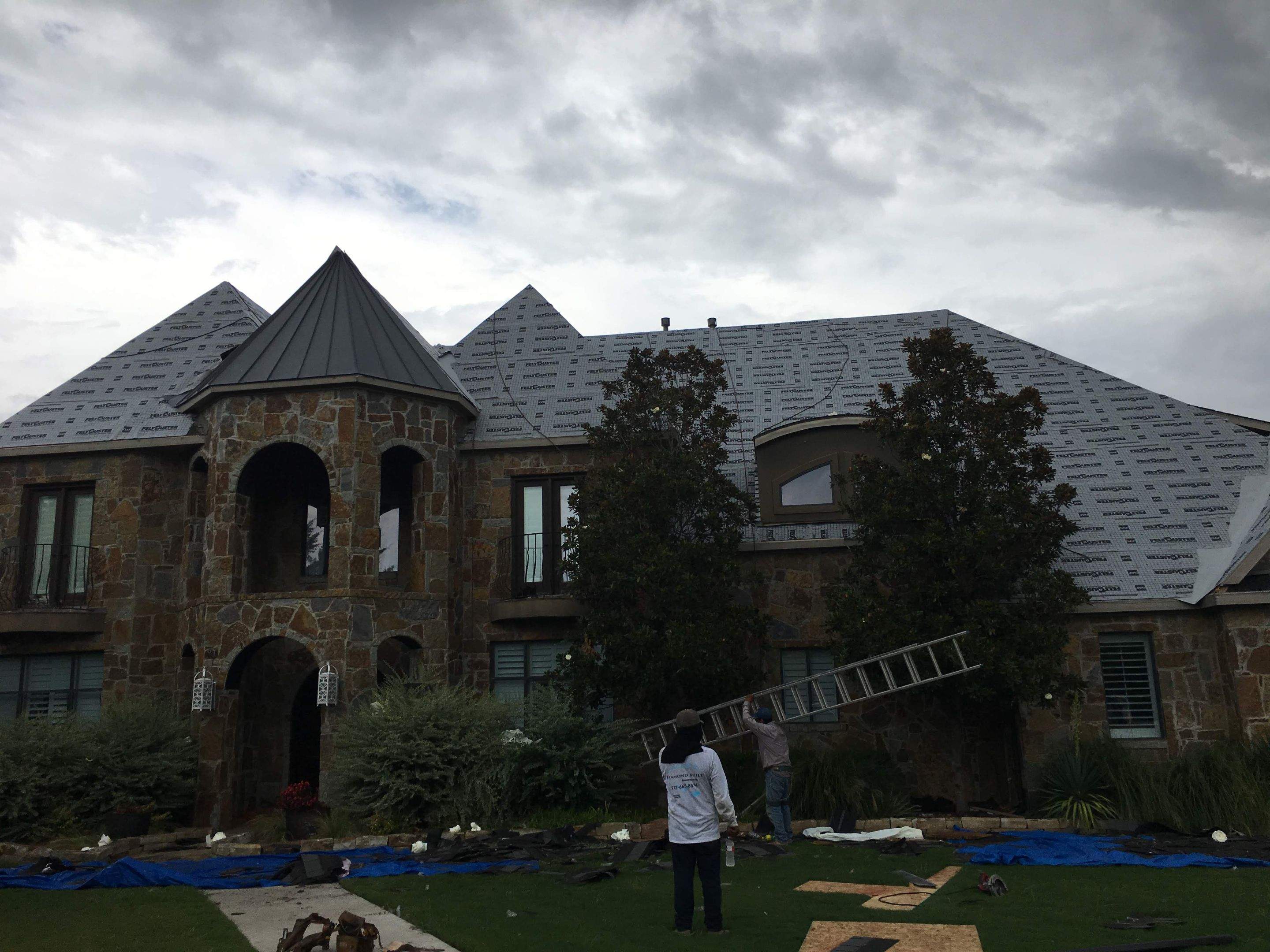 Beautiful Estate in Far North Texas - Storm Damage Re-Roofing by First United Roofing & Construction