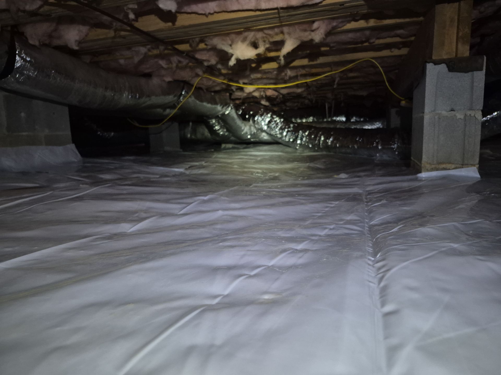 Project in Williamsburg by Patriot Crawl Space Repairs