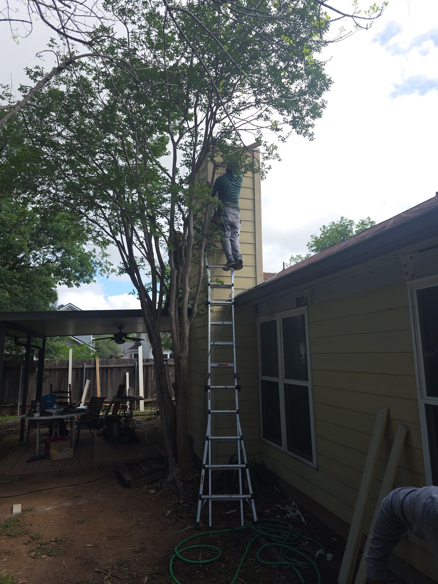 Siding project in Cedar Park, TX by REPS Austin Area Roofer