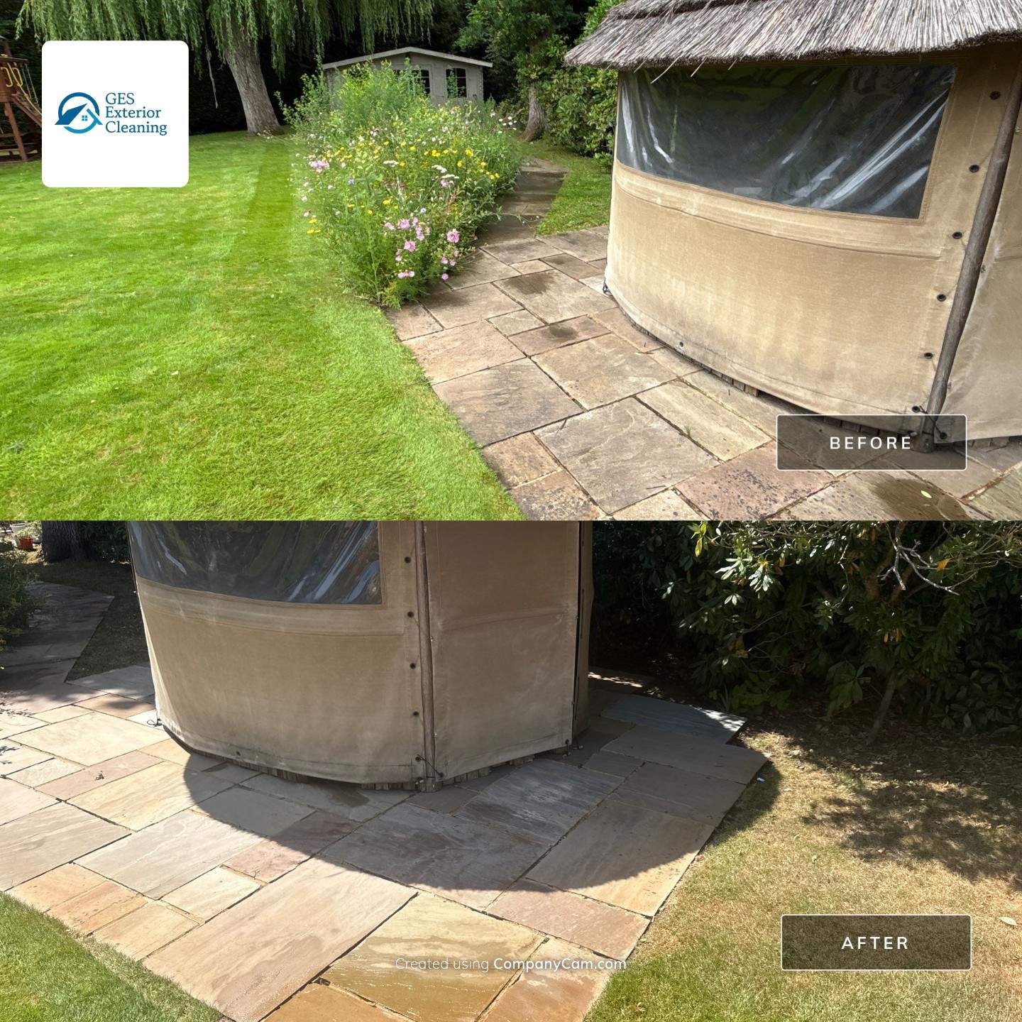 Roof, driveway & patio clean by Ges Exterior Cleaning ltd