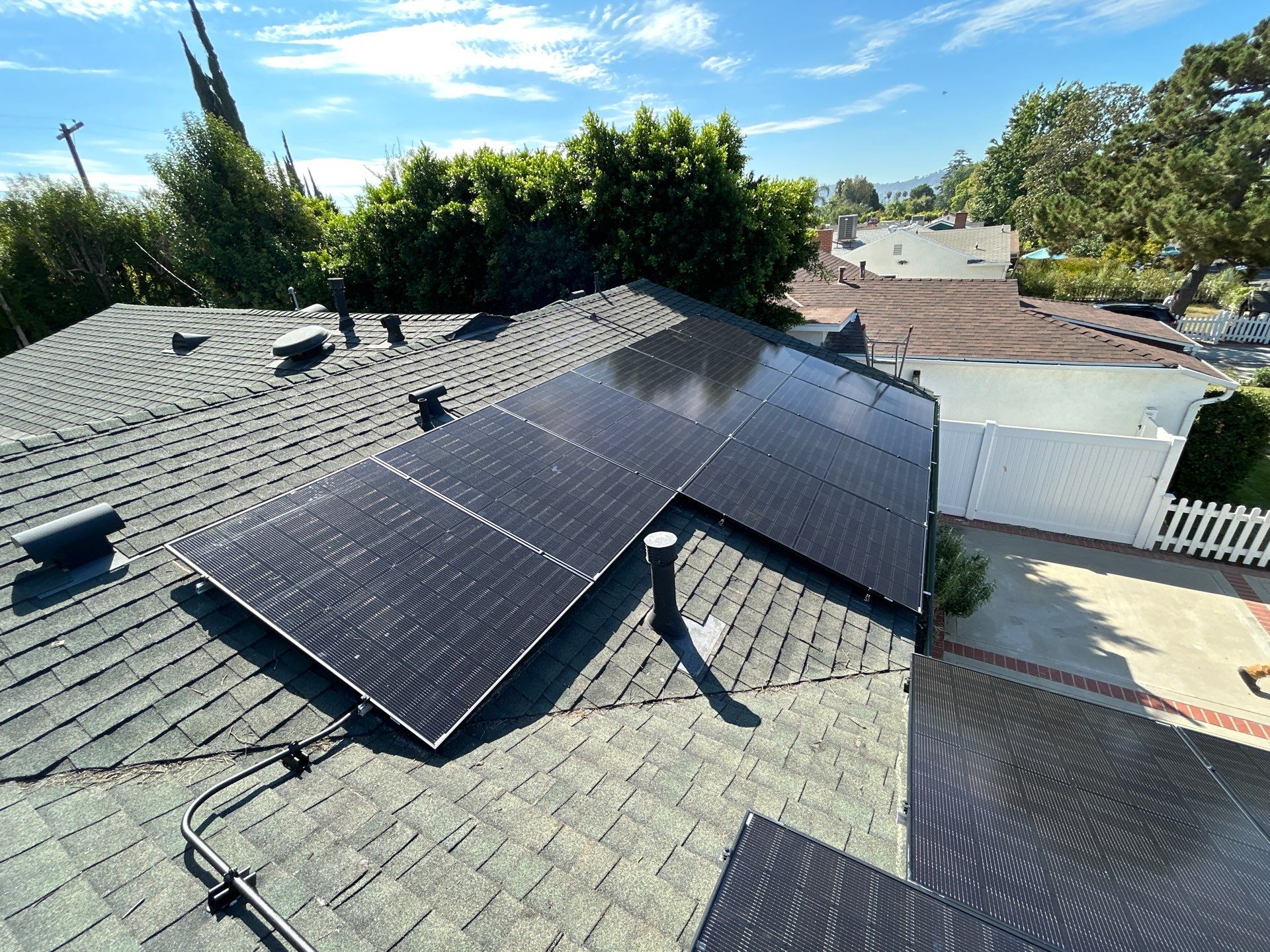 17-Panel CertainTeed Solar Installation and Main Service Panel Upgrade by AWS Solar