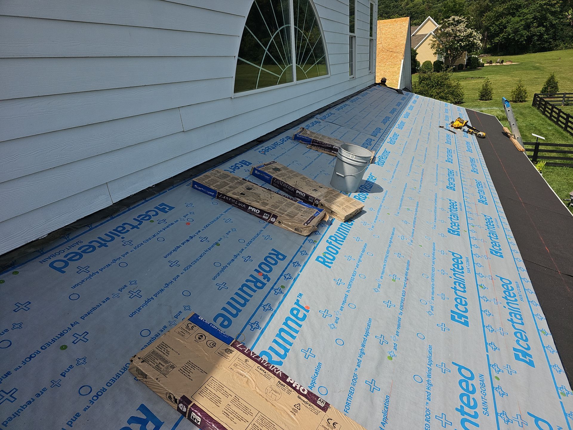 Roof Replacement - Asphalt and EPDM, Soffit, Gutters, Pine  by Winchester Roofing