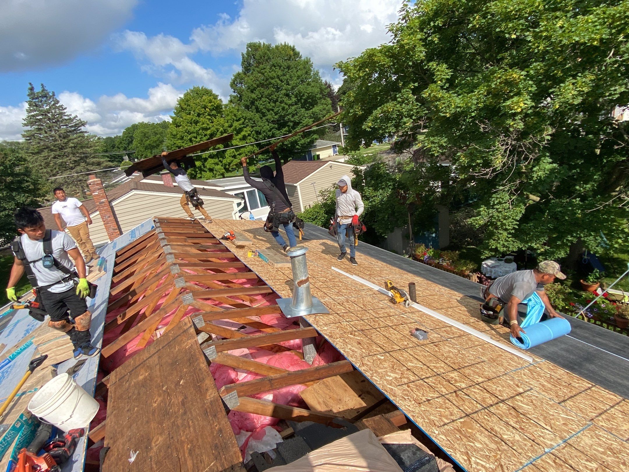 Roof Replacement using CertainTeed Landmark by 180 Contractors