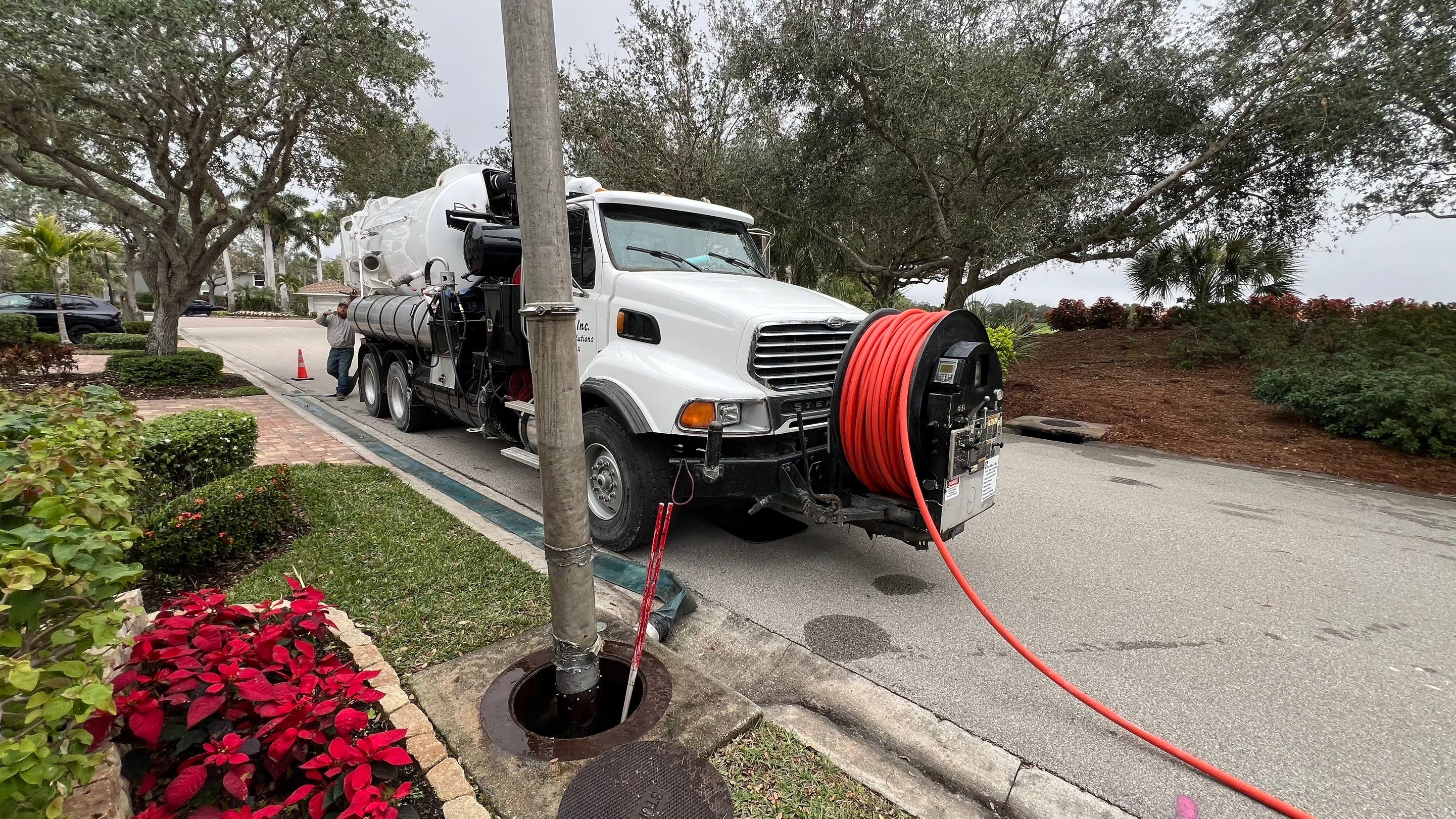 Cleaning Two Clogged Catch Basins for a Community by APS Power & Water