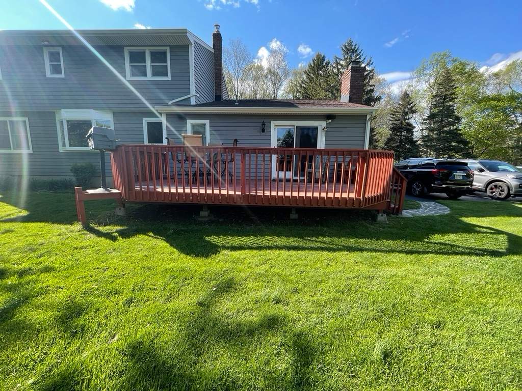 Deck Resurfacing in Hackettstown, New Jersey by deck guardian