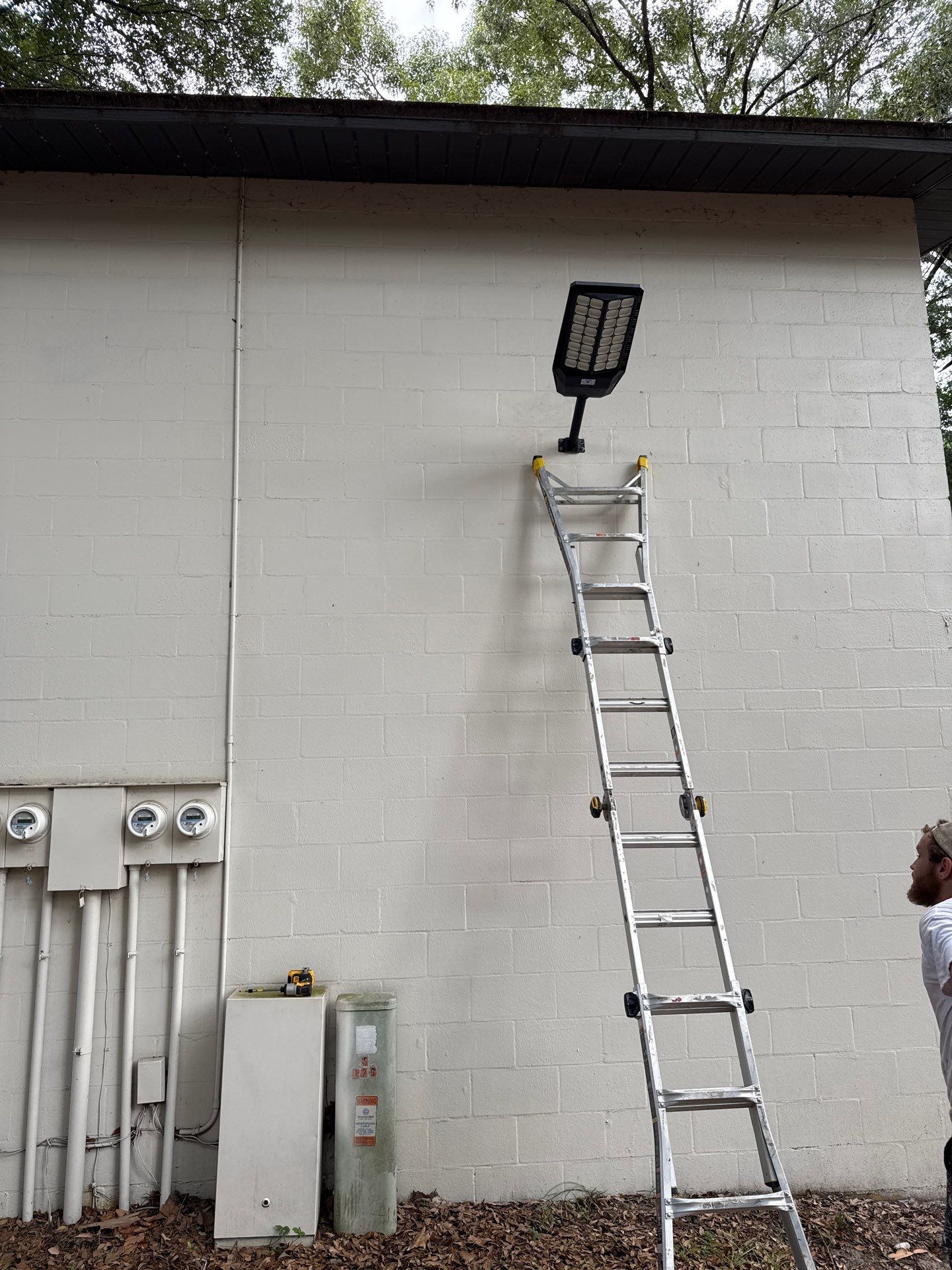 Solar Light Installation by Axtra Hand
