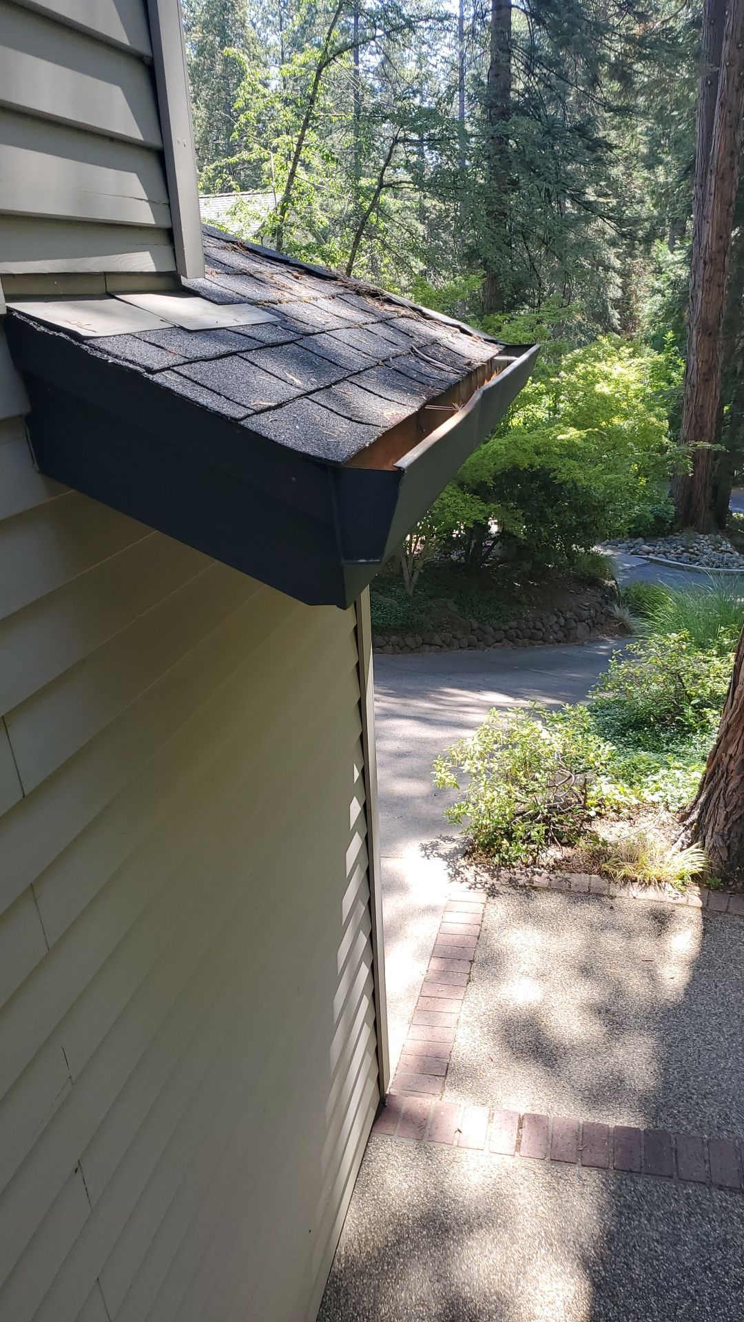 Gutter Installation using Englert LeafGuard Gutters by Byers Enterprises 