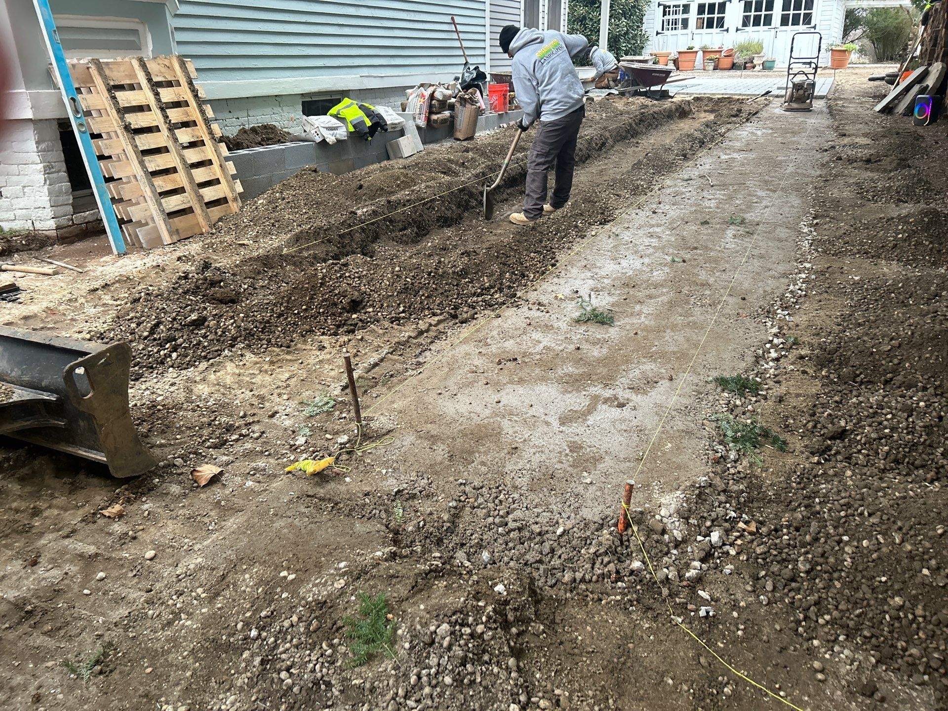 Lincoln Patio and Walkway Installation by CompanyCam