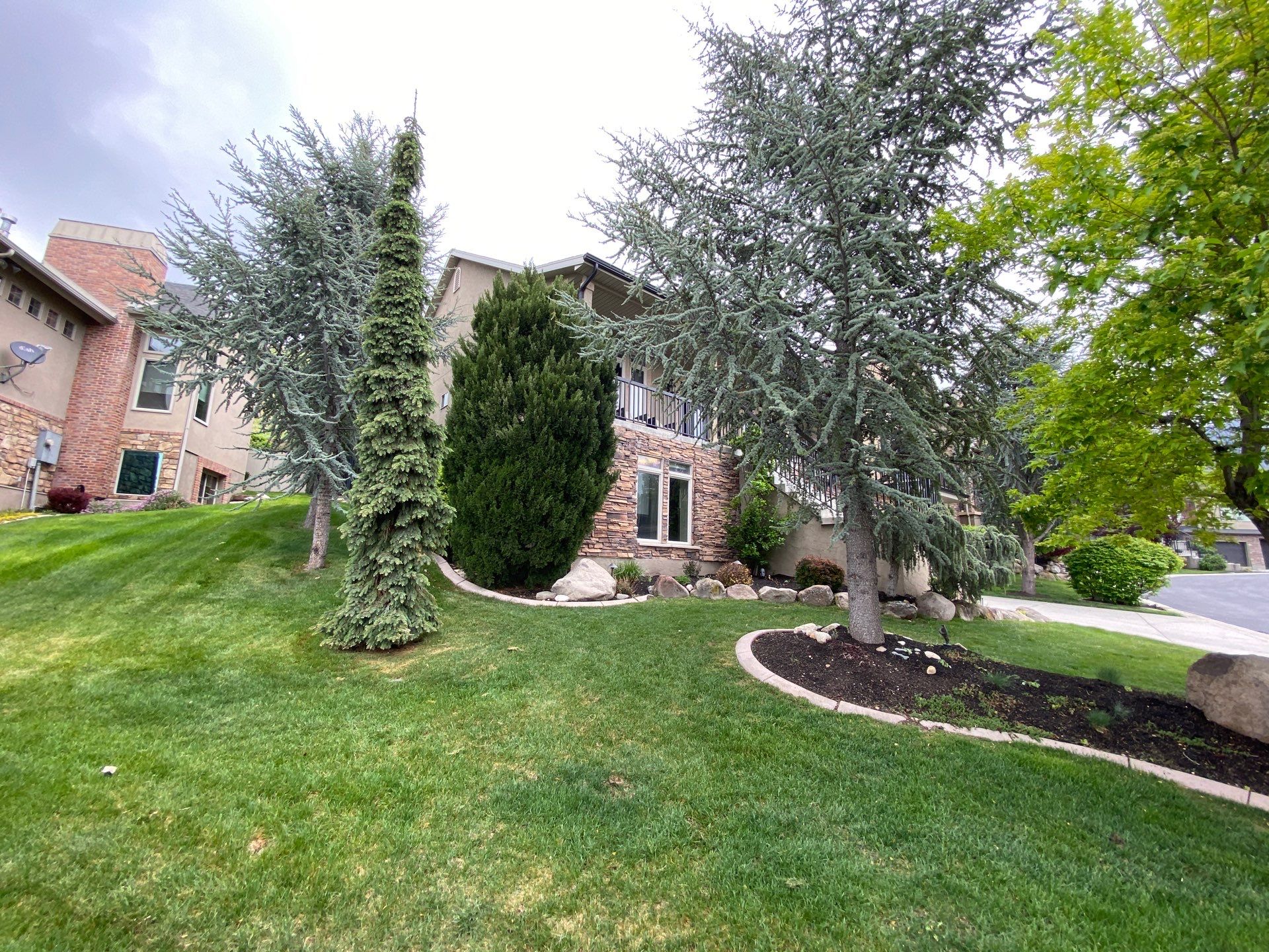 Project in Cottonwood Heights by Emerald Gotcha Gutters 