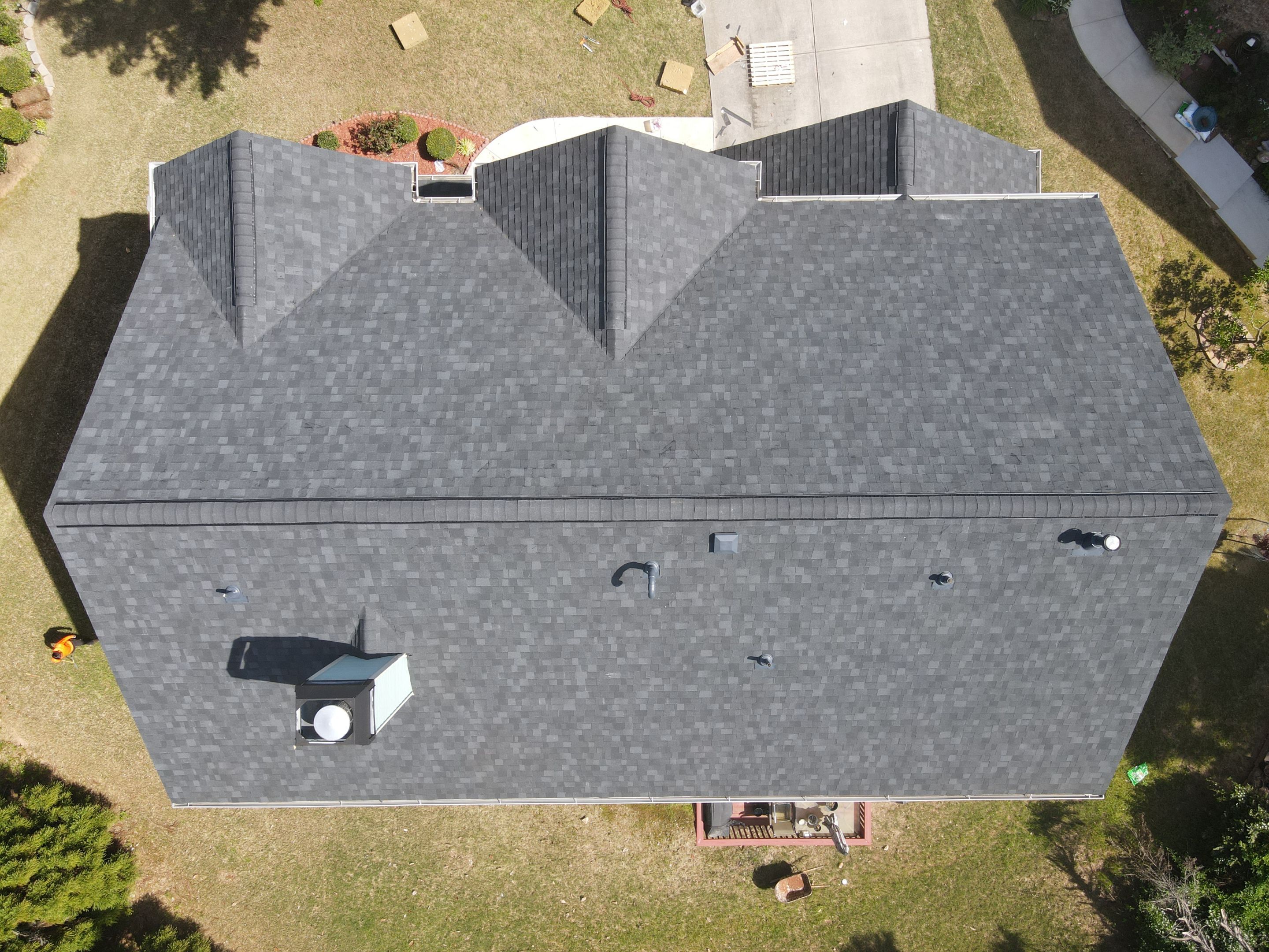 Residential Roofing Installation using Owens Corning Onyx Black by Inspector Roofing and Restoration