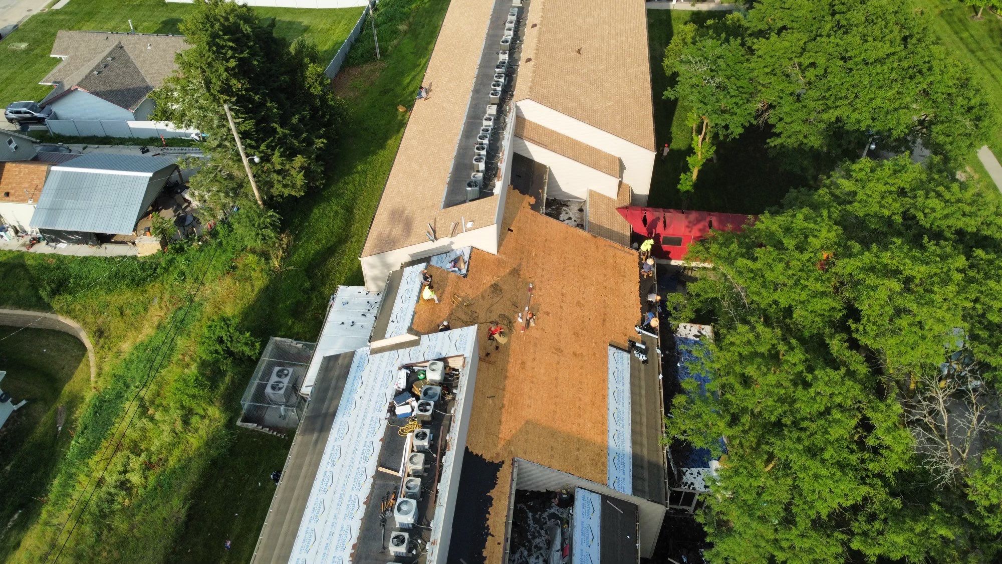 Lightning Commercial Restoration using Tamko Titan by Lightning Exteriors
