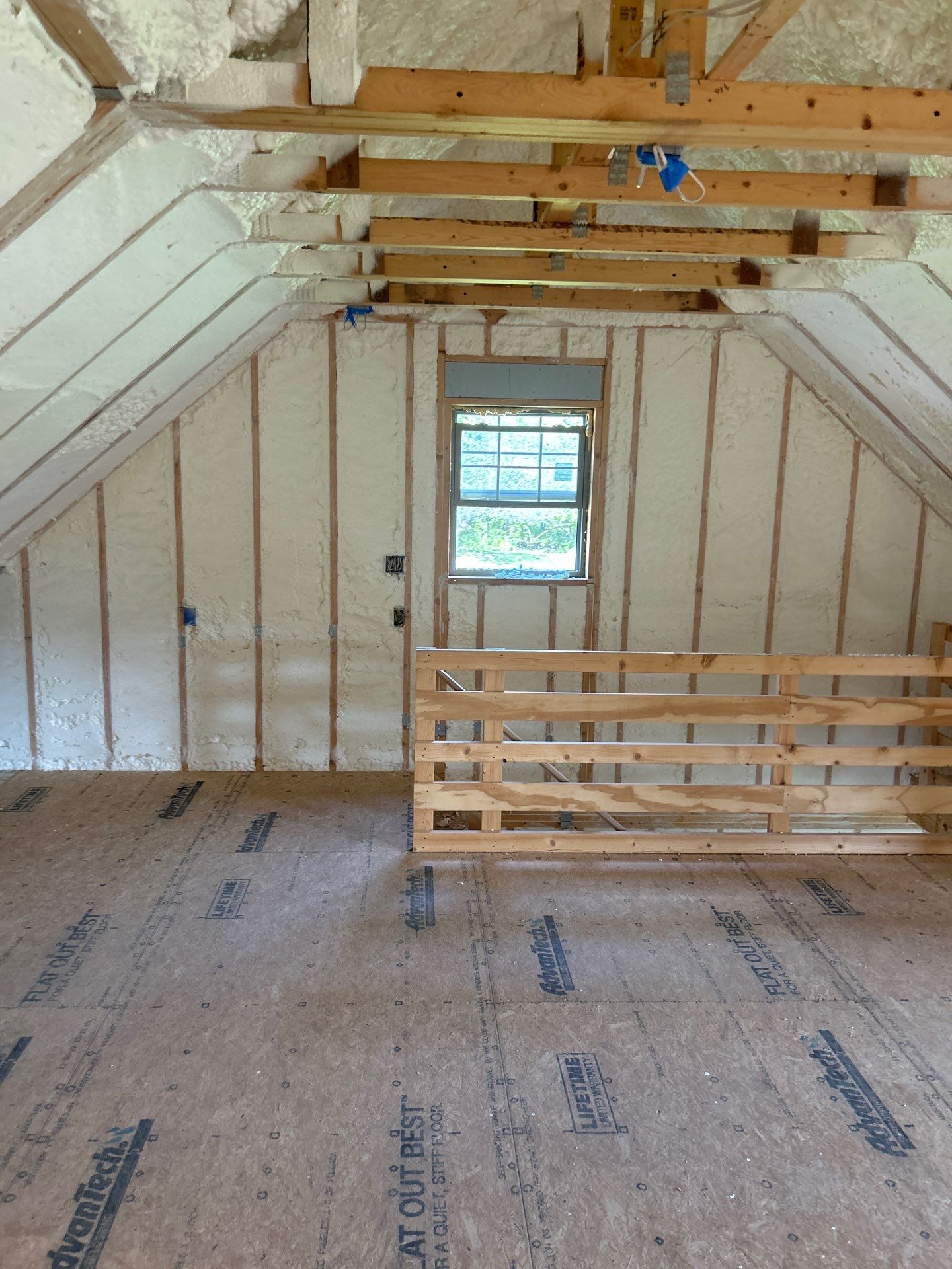 Detached Garage Closed Cell Spray Foam in Newburgh by NYS Foam & Energy