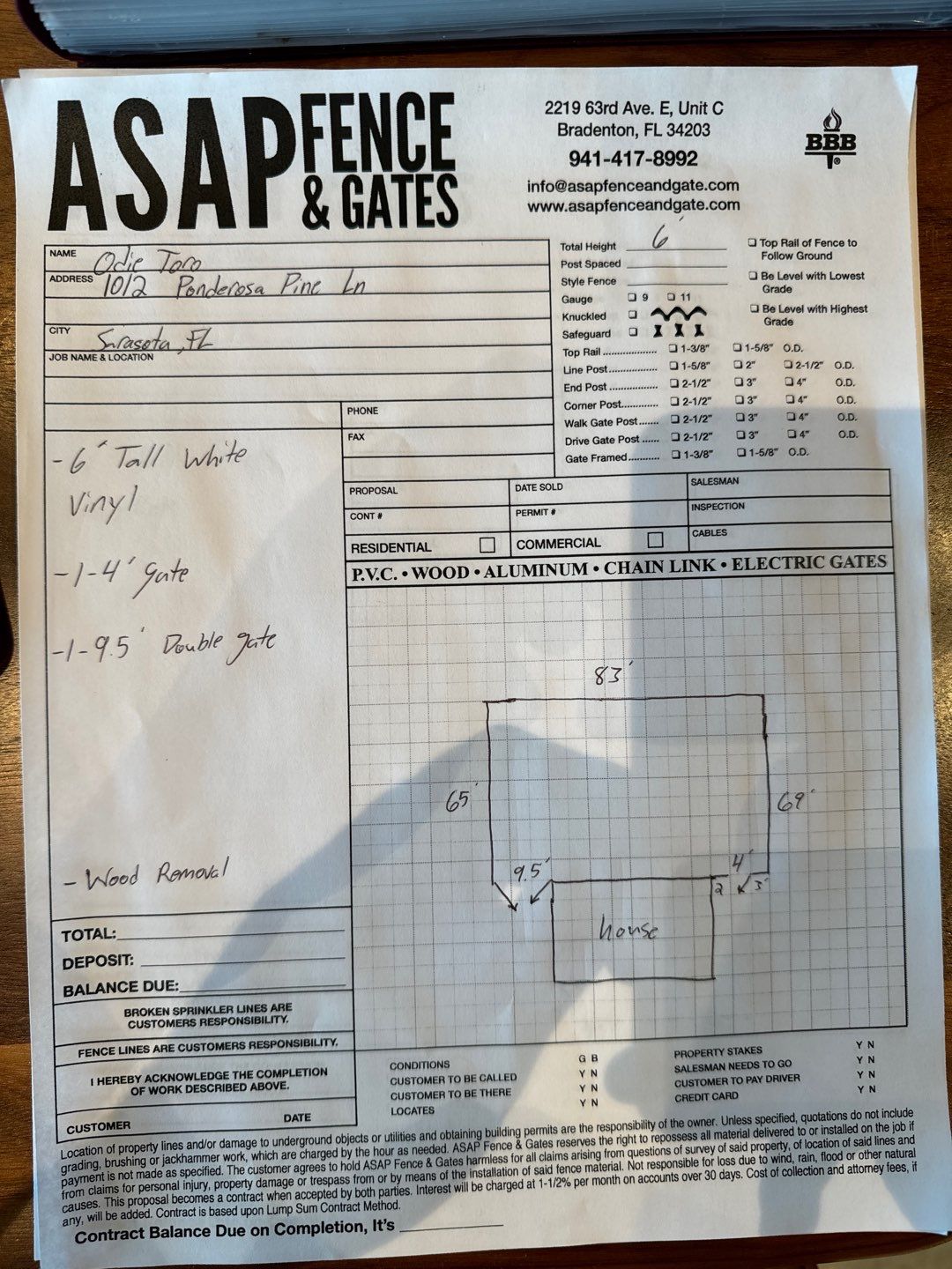 Vinyl Fence Installation using Vinyl Privacy Fence  by Asap fence and gates, LLC