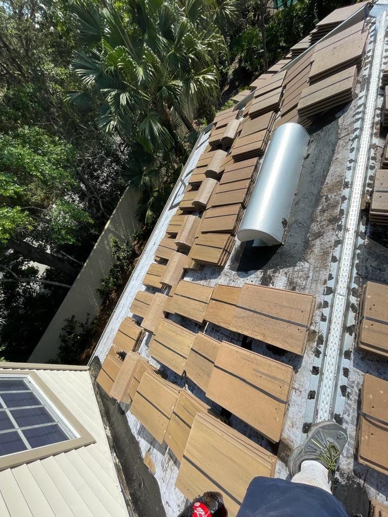 Residential Roofing Installation using Concrete Tile in Bonita Bay Community by International Roofing
