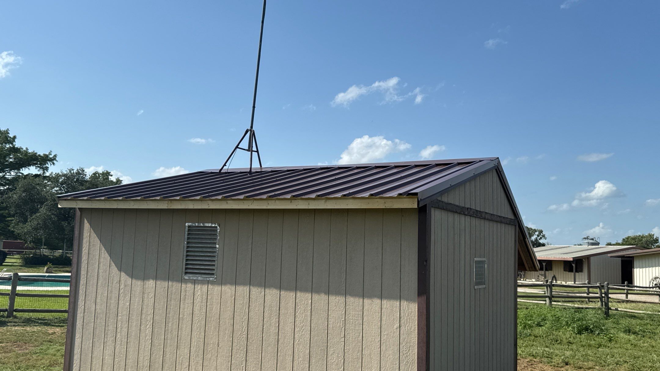 Outbuilding Roof Replacements by Harvey Roofing & Construction