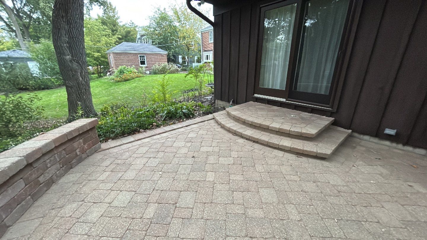 Brick paver clean, sand and seal.  using Surebond SB-1300 by Northern Power Washing LLC.