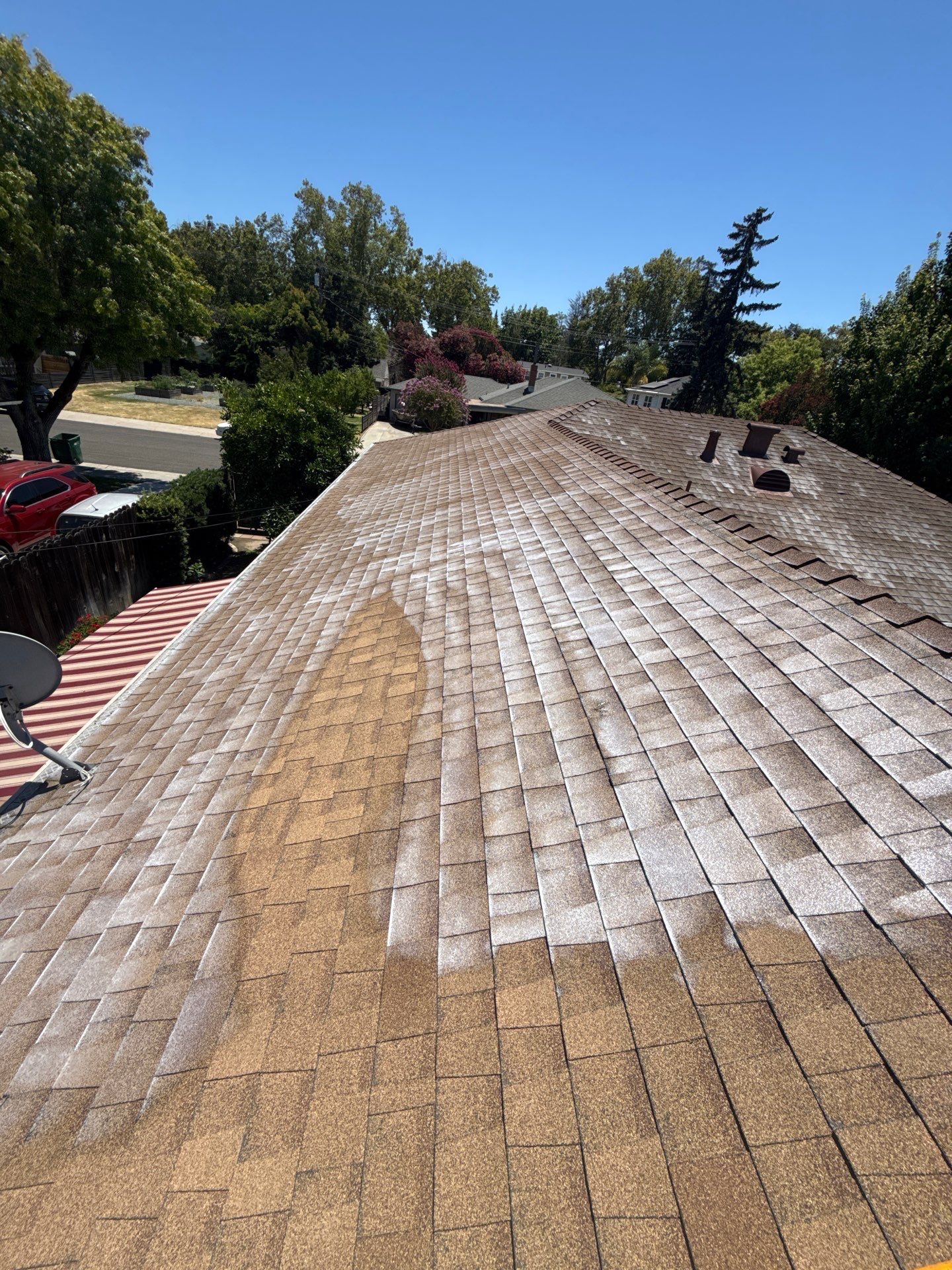 Roof Rejuvenation using Roof Maxx Treatment by Roof Maxx of Folsom