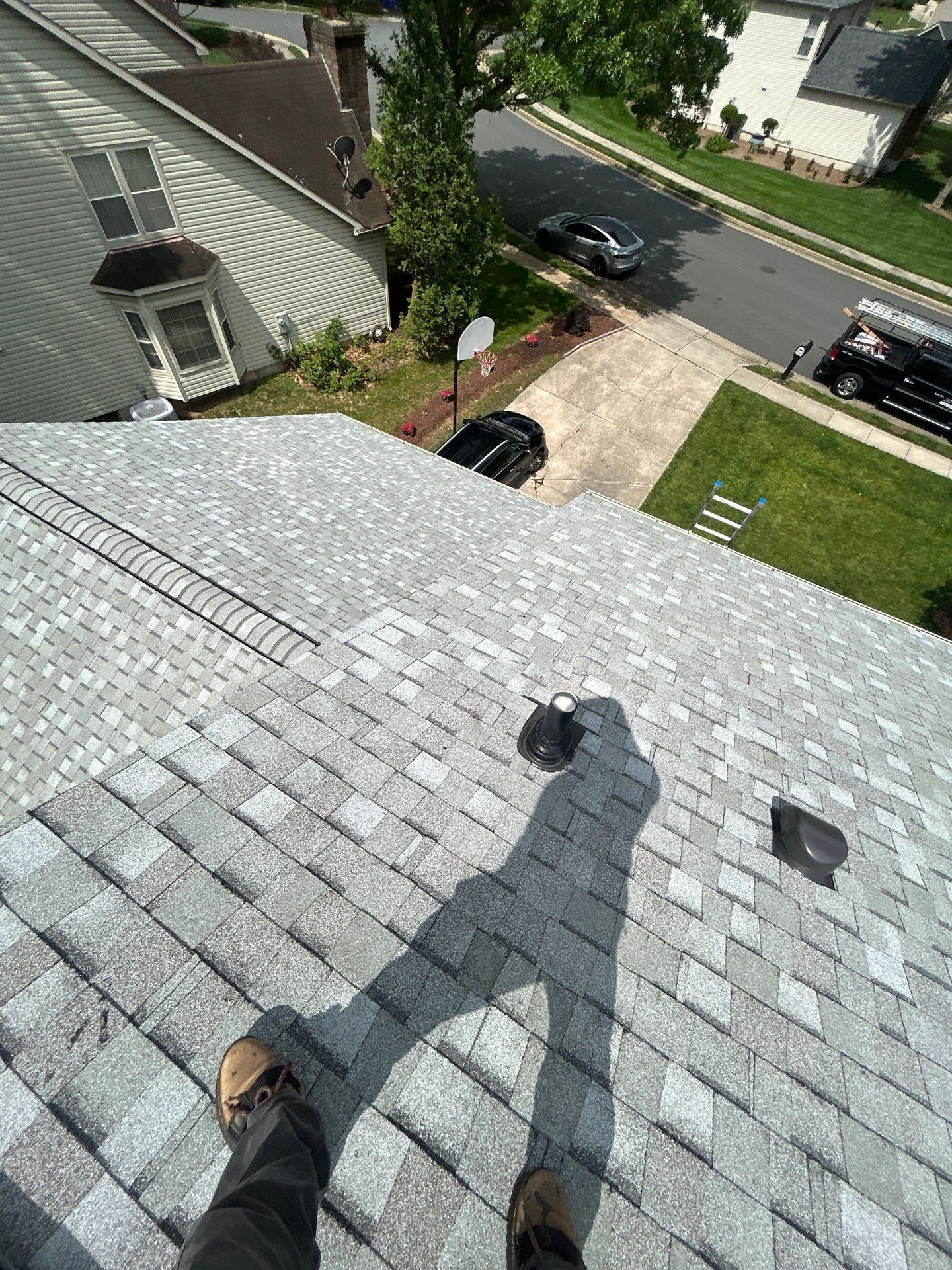 Burke: Residential Roof Replacement with CertainTeed Landmark PRO in Max Def Cobblestone Gray by RM Banning, Inc.