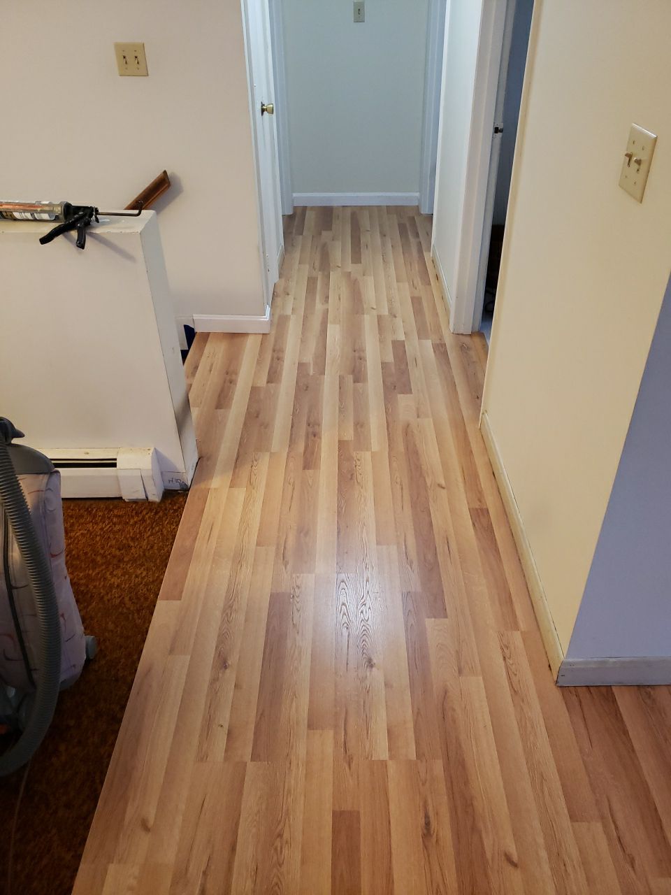 Flooring Installation using Lifeproof vinyl and laminate flooring by Freedom Handyman Services