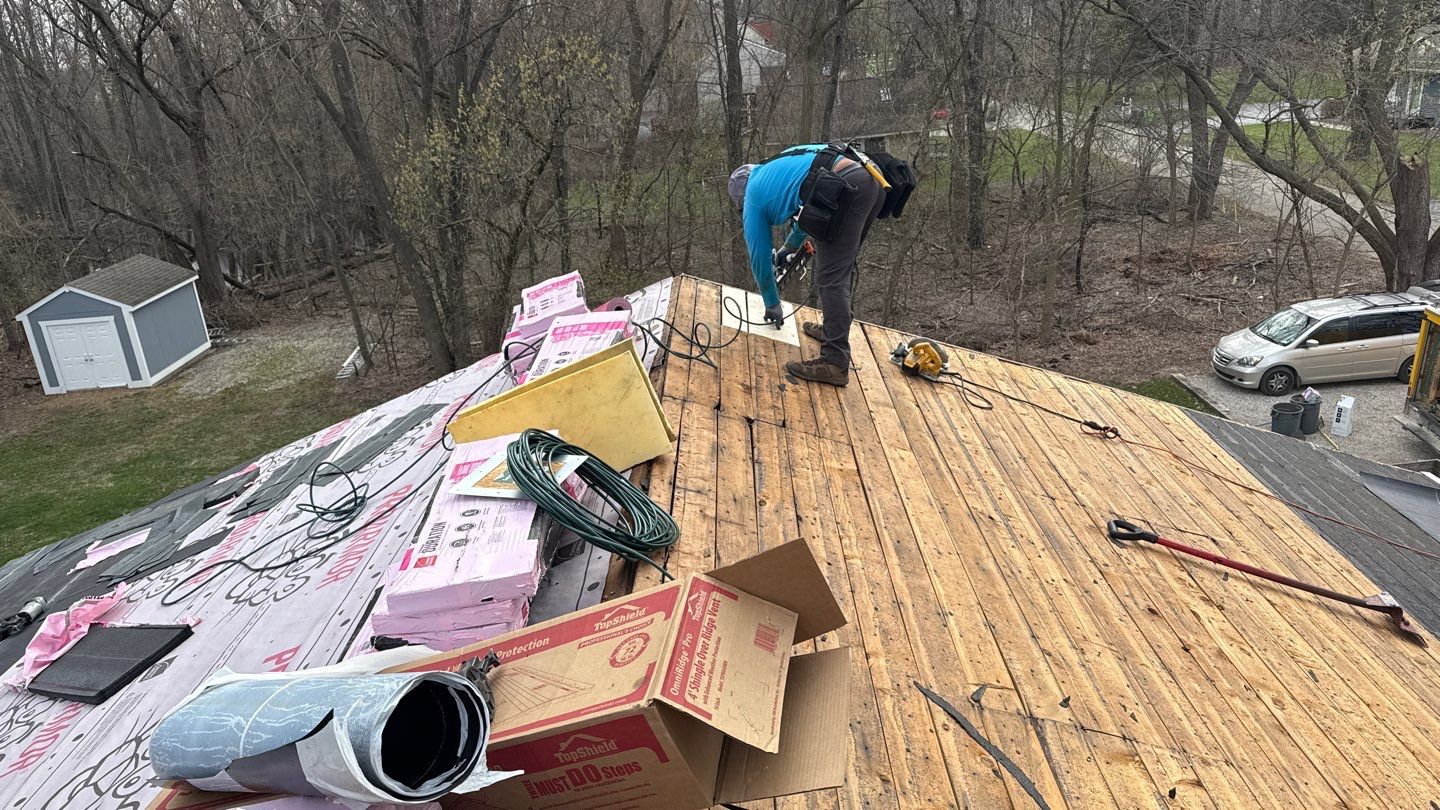 Roof Replacement using Owens Corning Estate Gray by 180 Contractors