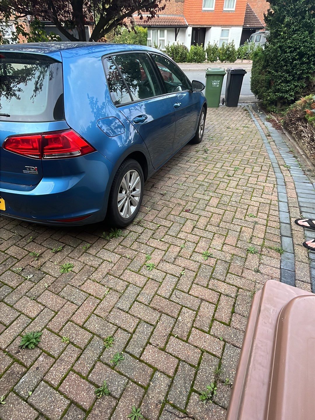 Exterior Clean - Roof - Patio - Driveway using Honda 15lpm Low Pressure Washing Machine by Ges Exterior Cleaning ltd