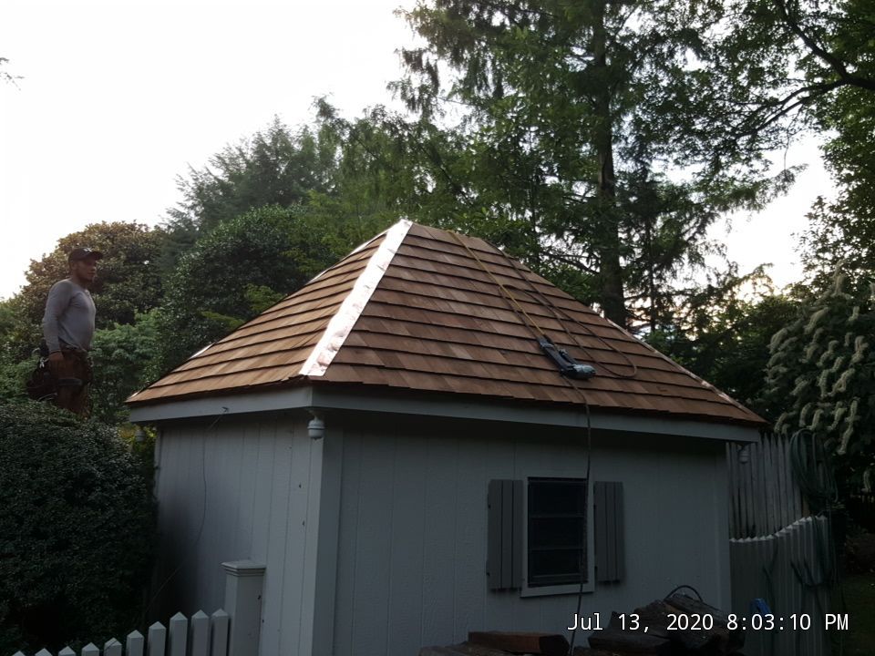 Cedar Roof in Ruxton using Cedar Roof by Roof Right Inc