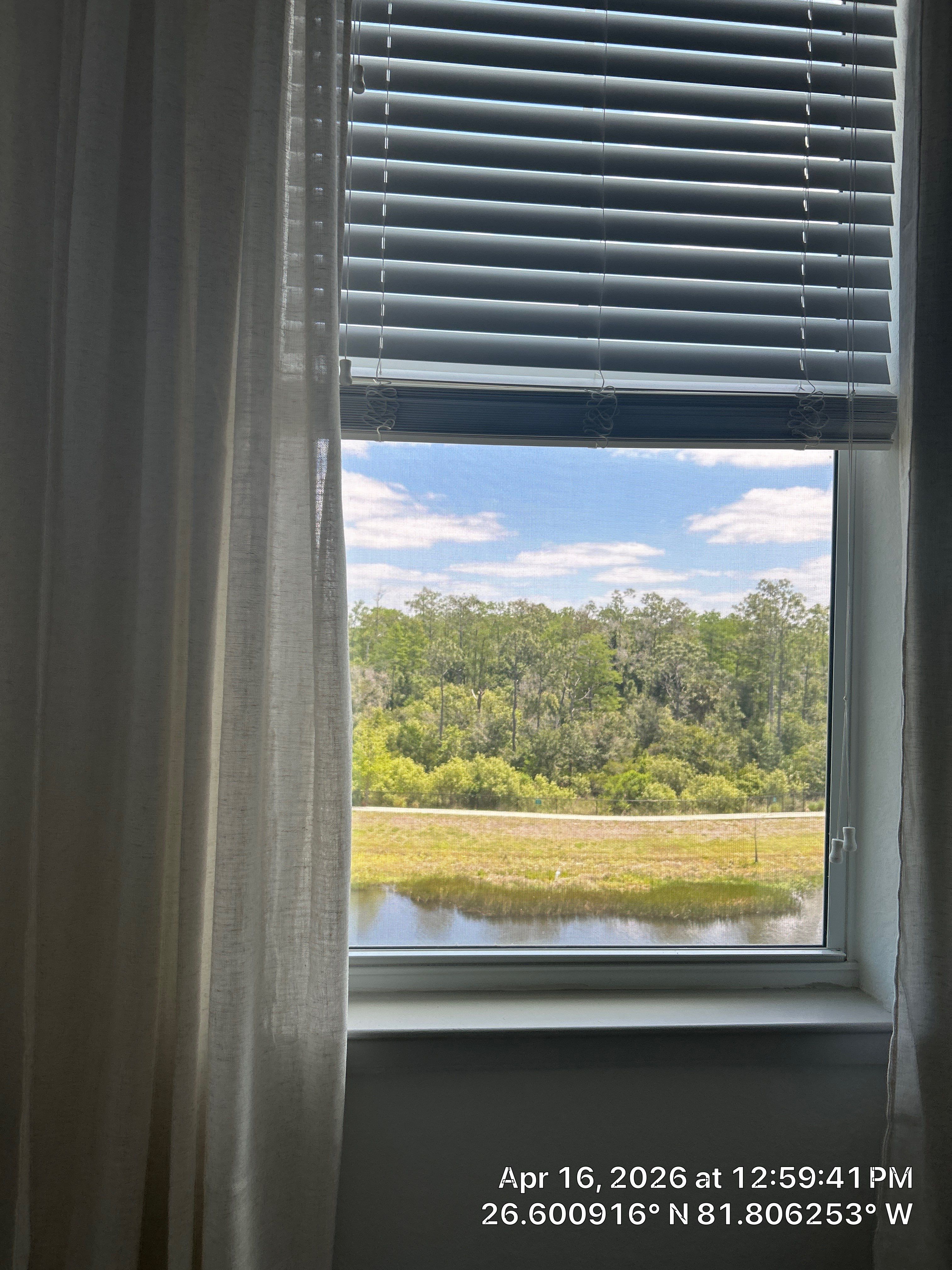 Custom Window Treatment Installation for Wellington New Construction Home by CompanyCam Sales Demo