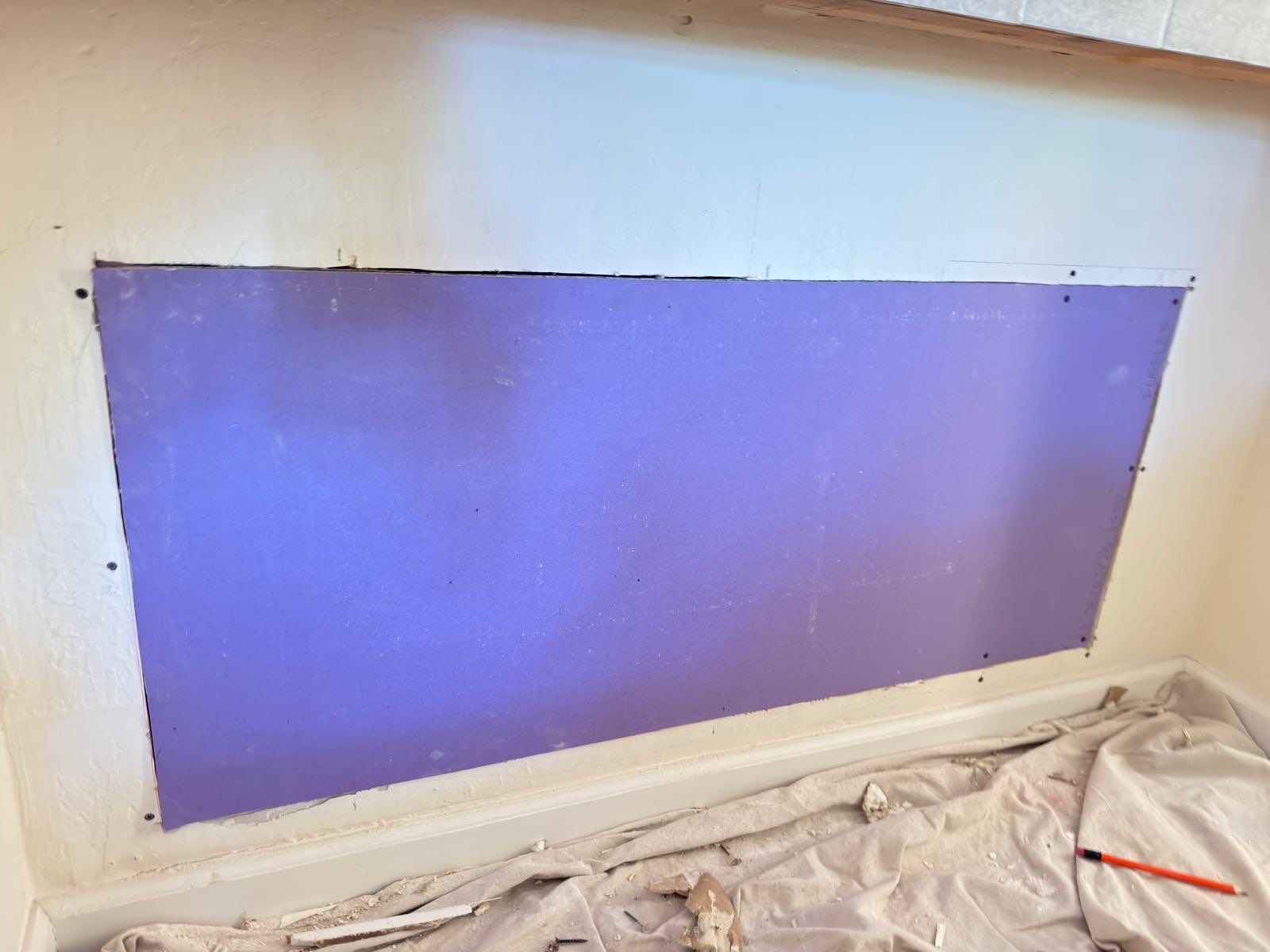 Sheetrock Repair by Anza Builders, Inc. 