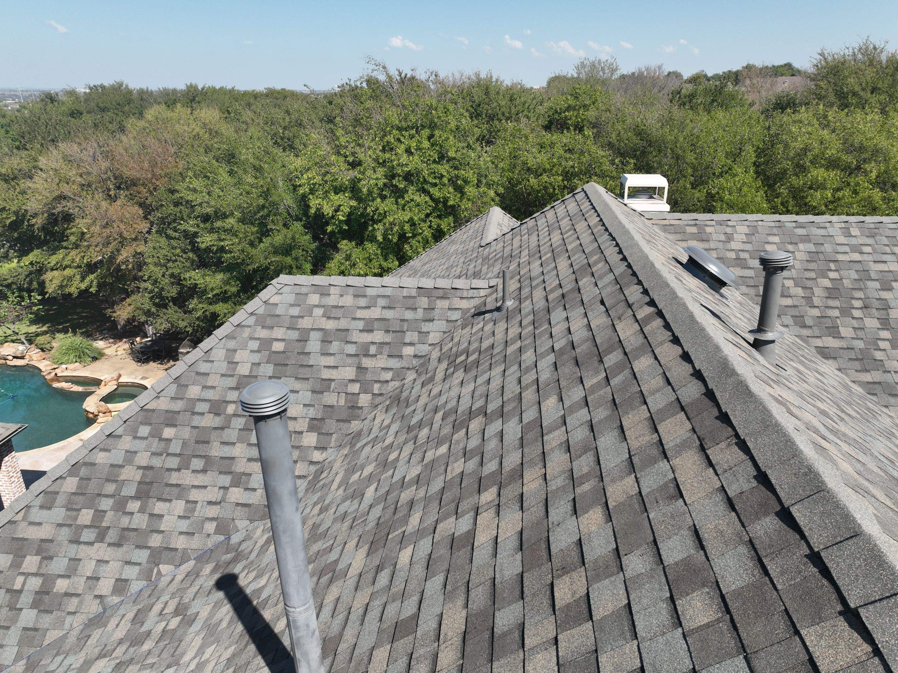Residential Roofing Installation using CertainTeed Landmark MaxDef Weathered Wood by OneSource Roofing and Restoration