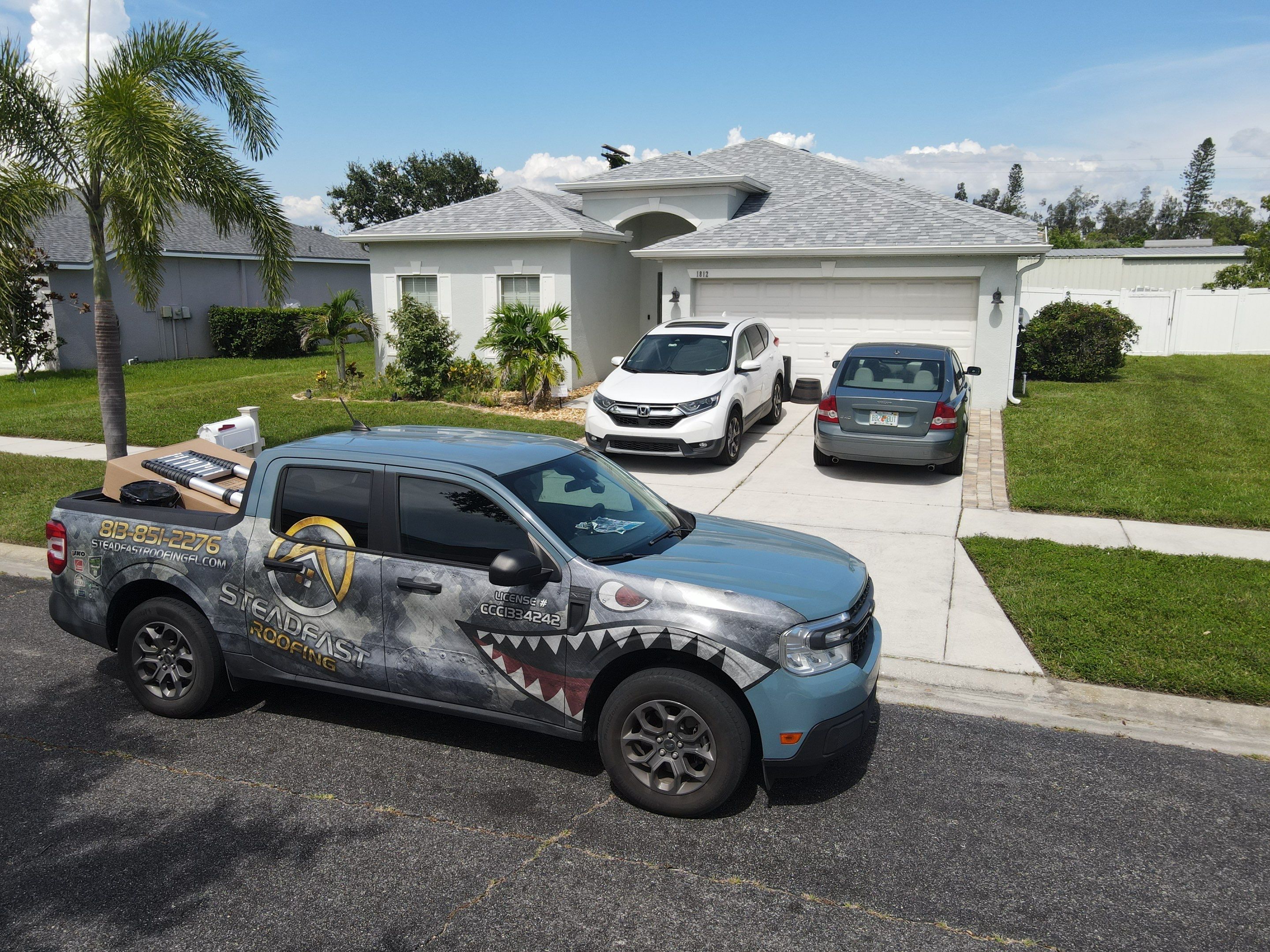 Roof Replacement in Ruskin, FL. by Steadfast Roofing