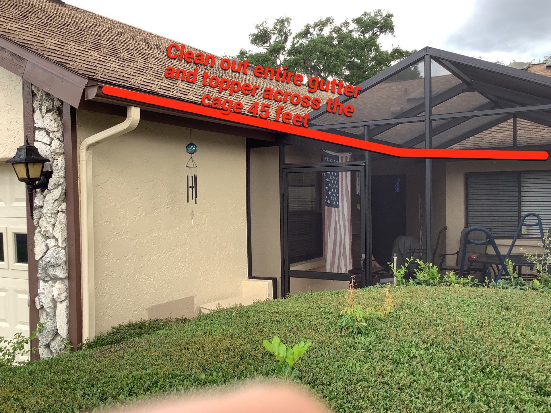 Gutter cleaning in Sarasota, FL is essential for keeping your drainage system working properly by Gutter Professors