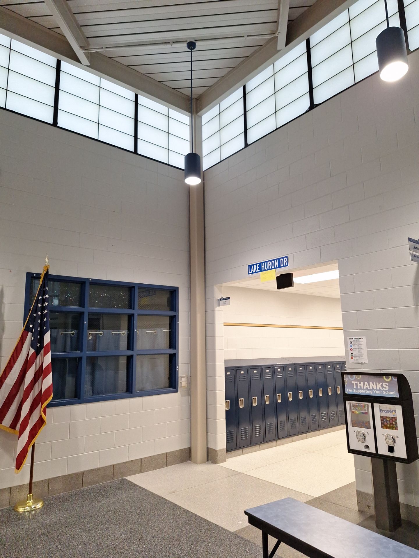 Interior Drywall Patching and repainting for Oakridge School district! by Gordon Painting