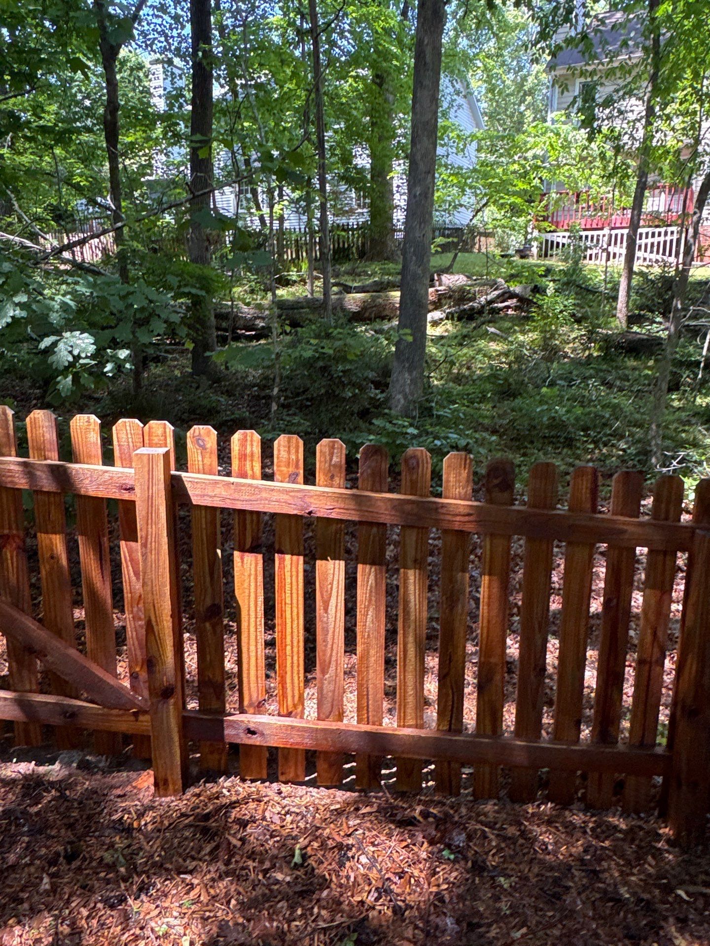 Fence using Wood Sealant by DuraSeal