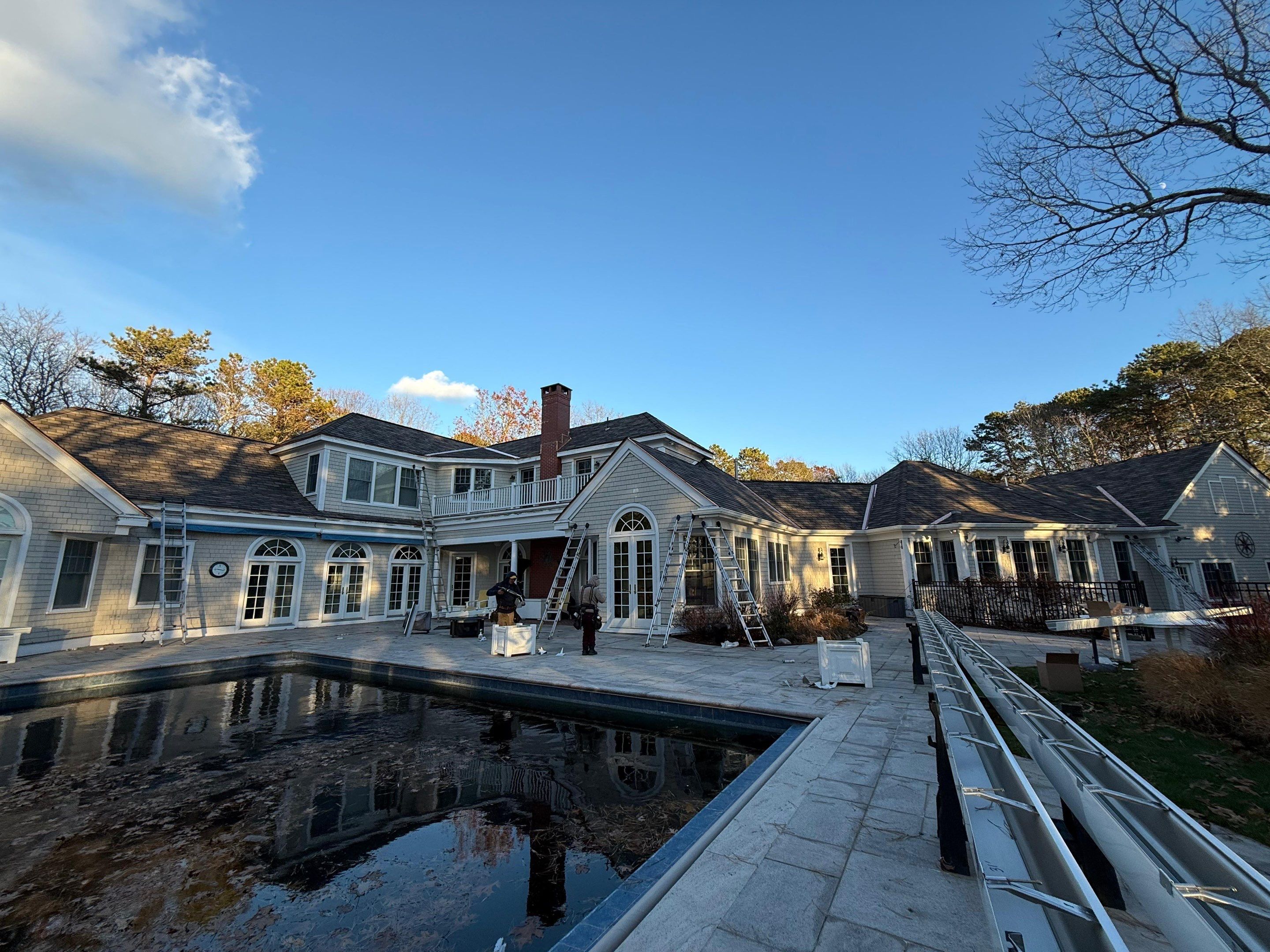 Premium Cedar Shake Roof Replacement Project in Barnstable by Mighty Dog Roofing of Greater Middlesex County