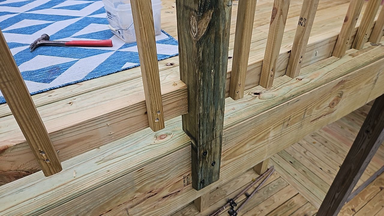 Windsor Blvd - Deck Installation by Pillar and Pine